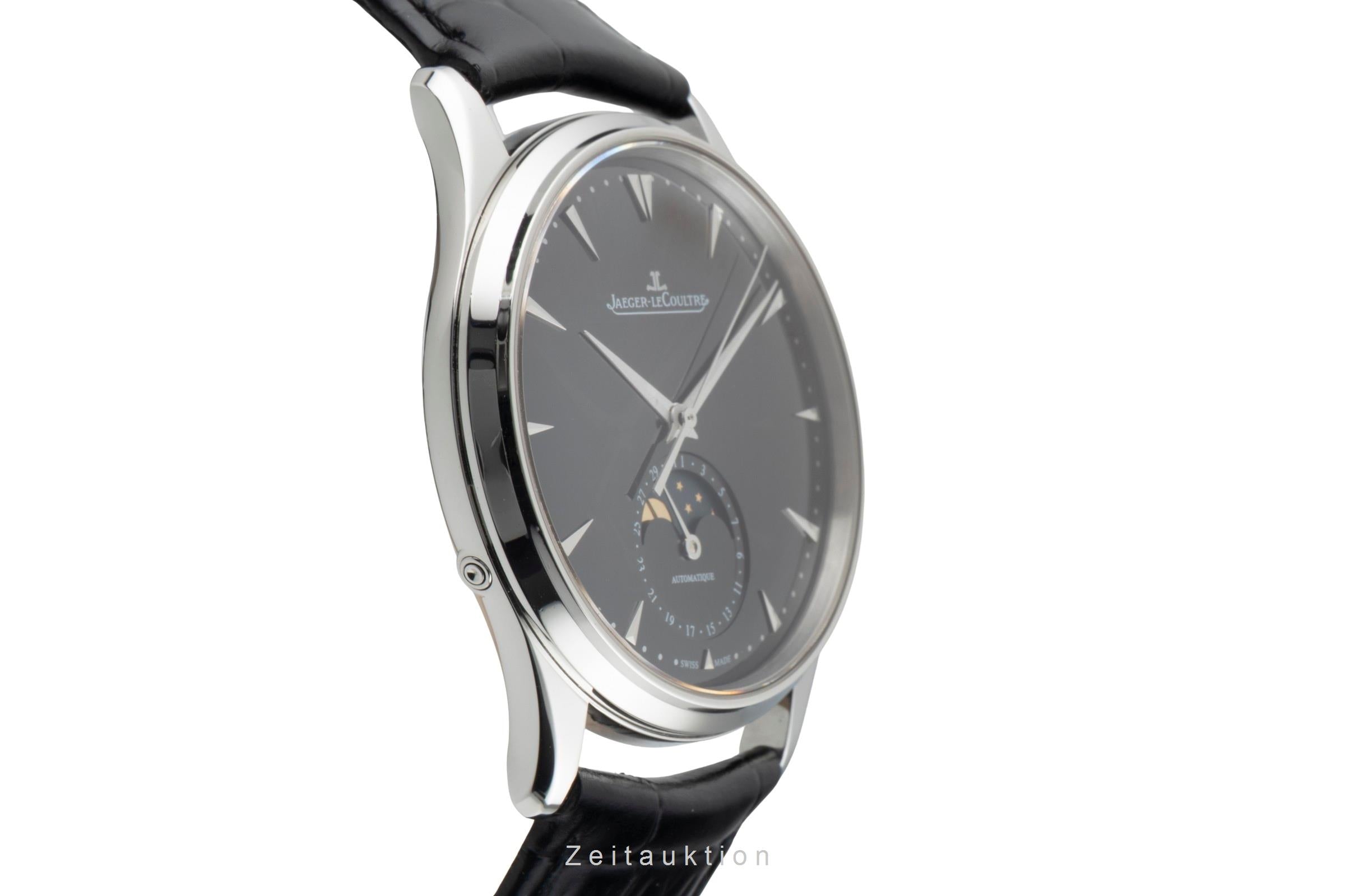 Jaeger LeCoultre Master Ultra Thin steel automatic men's watch Q1368470  , 176.8.64.S  [2603105]