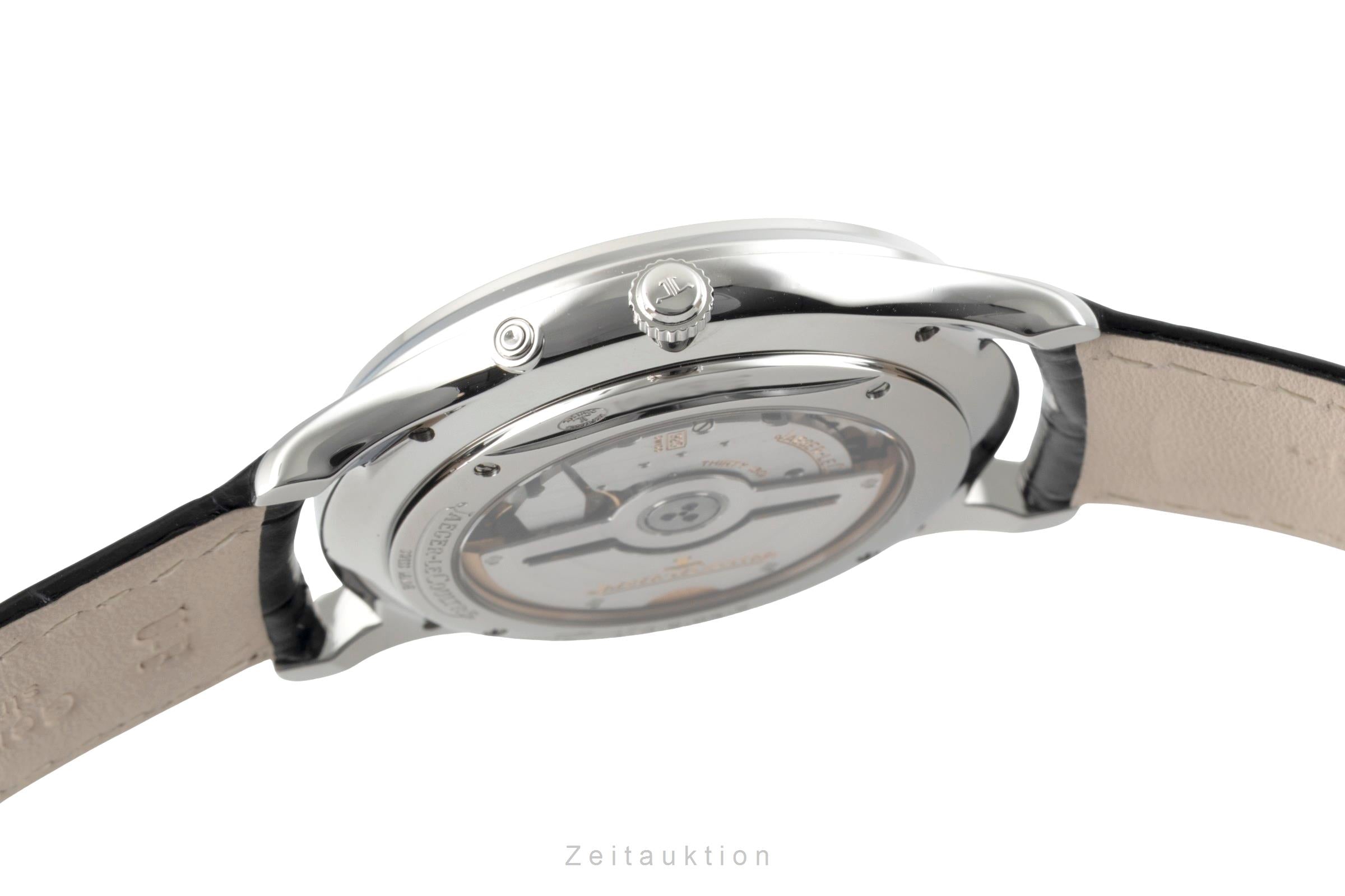 Jaeger LeCoultre Master Ultra Thin steel automatic men's watch Q1368470  , 176.8.64.S  [2603105]