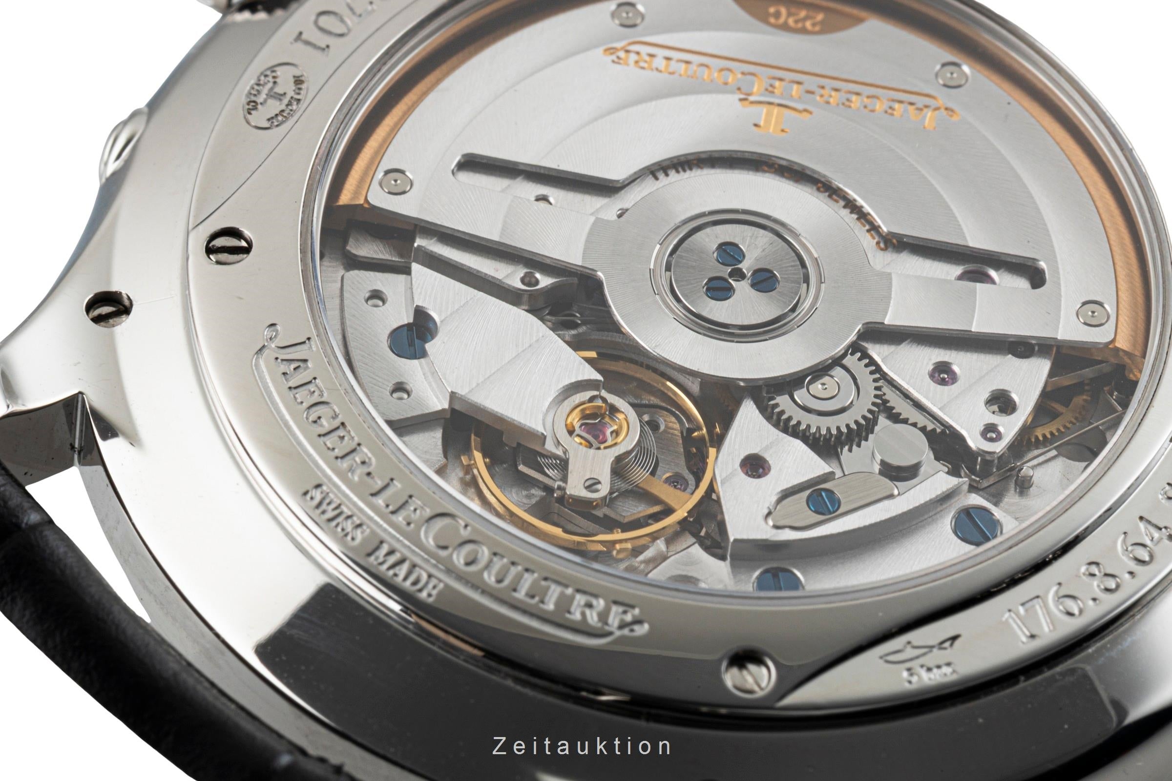 Jaeger LeCoultre Master Ultra Thin steel automatic men's watch Q1368470  , 176.8.64.S  [2603105]