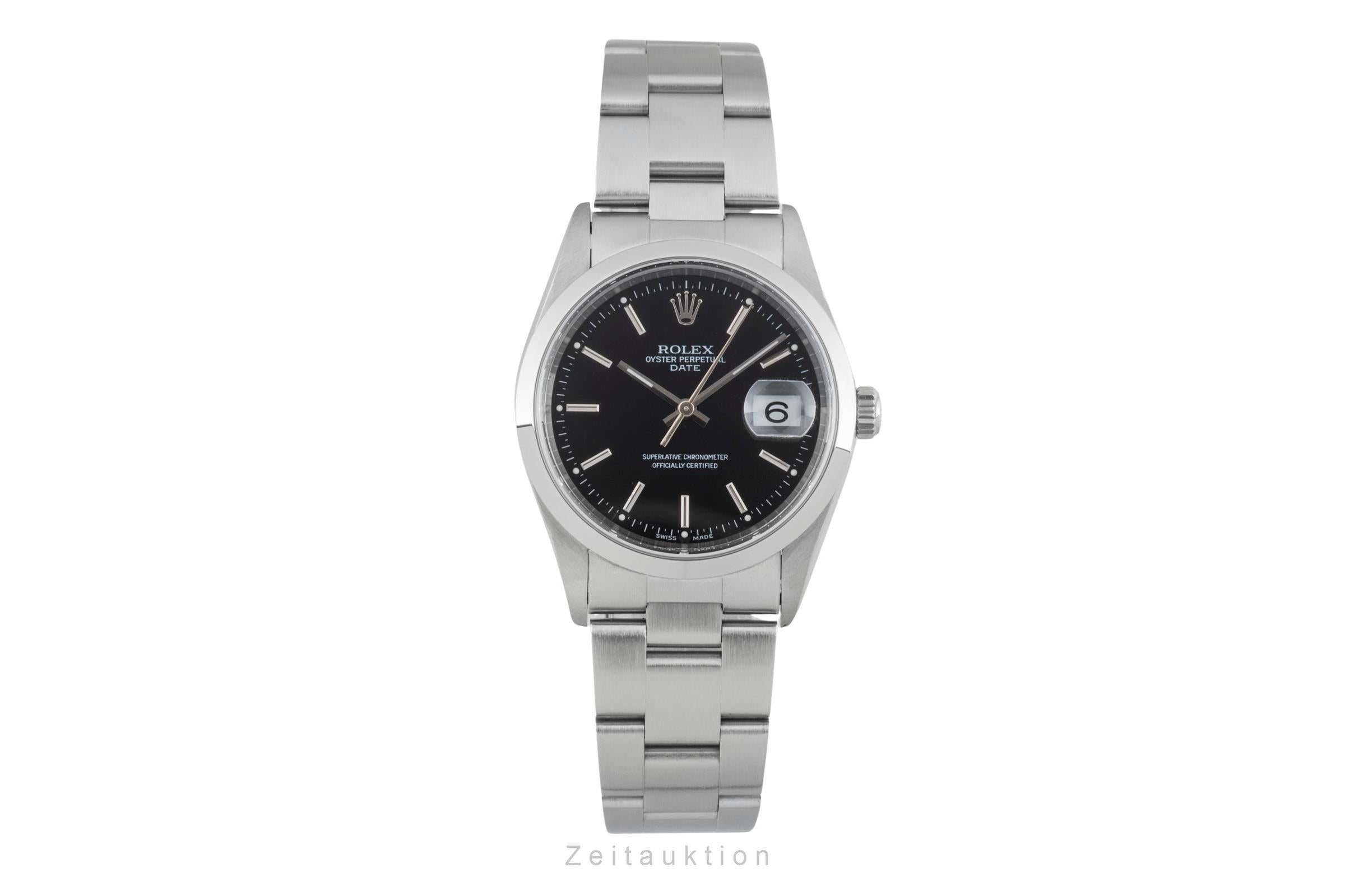 Rolex Date steel automatic men's watch 15200  [2603106]
