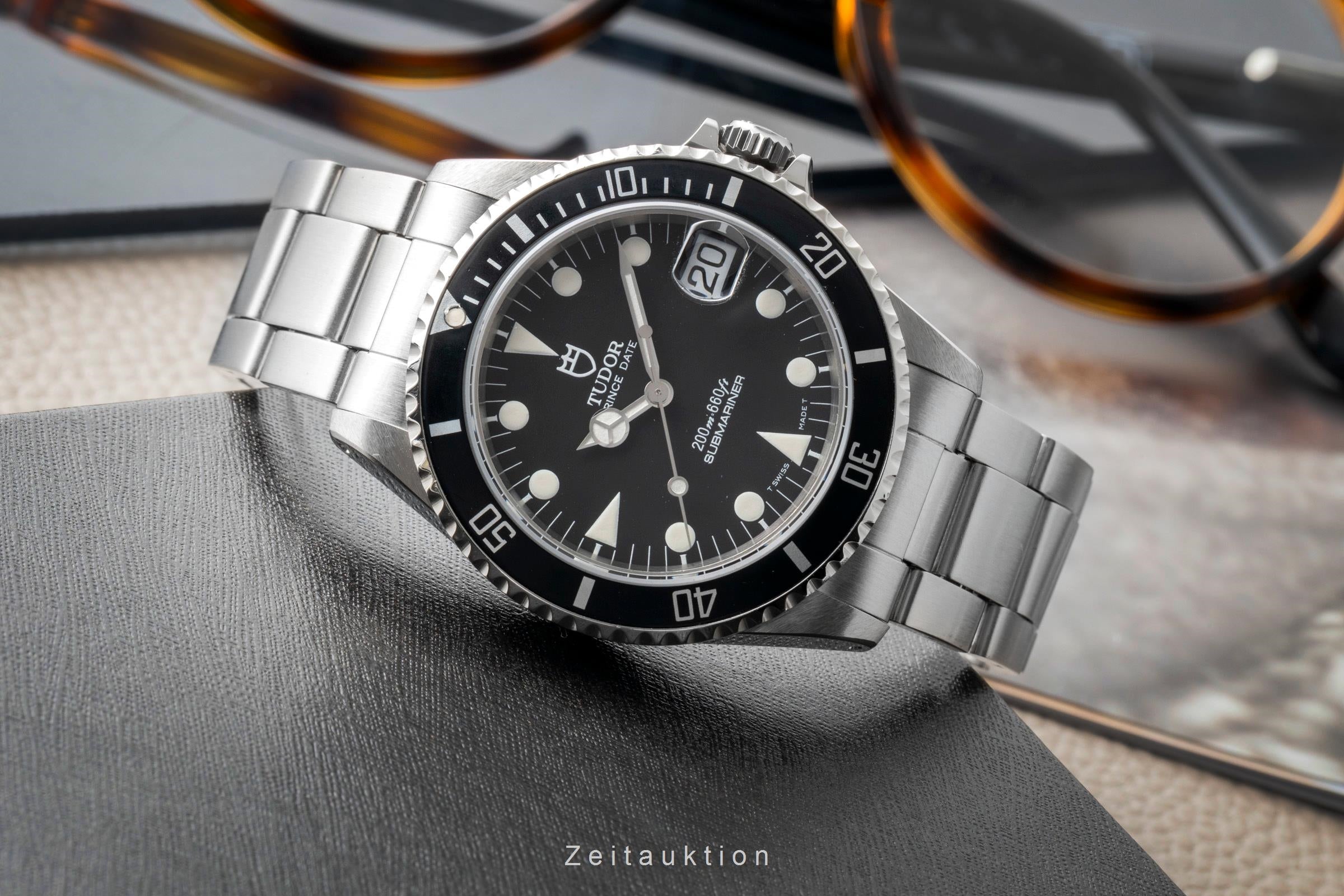 Tudor Submariner steel automatic men's watch 75190  [2603111]