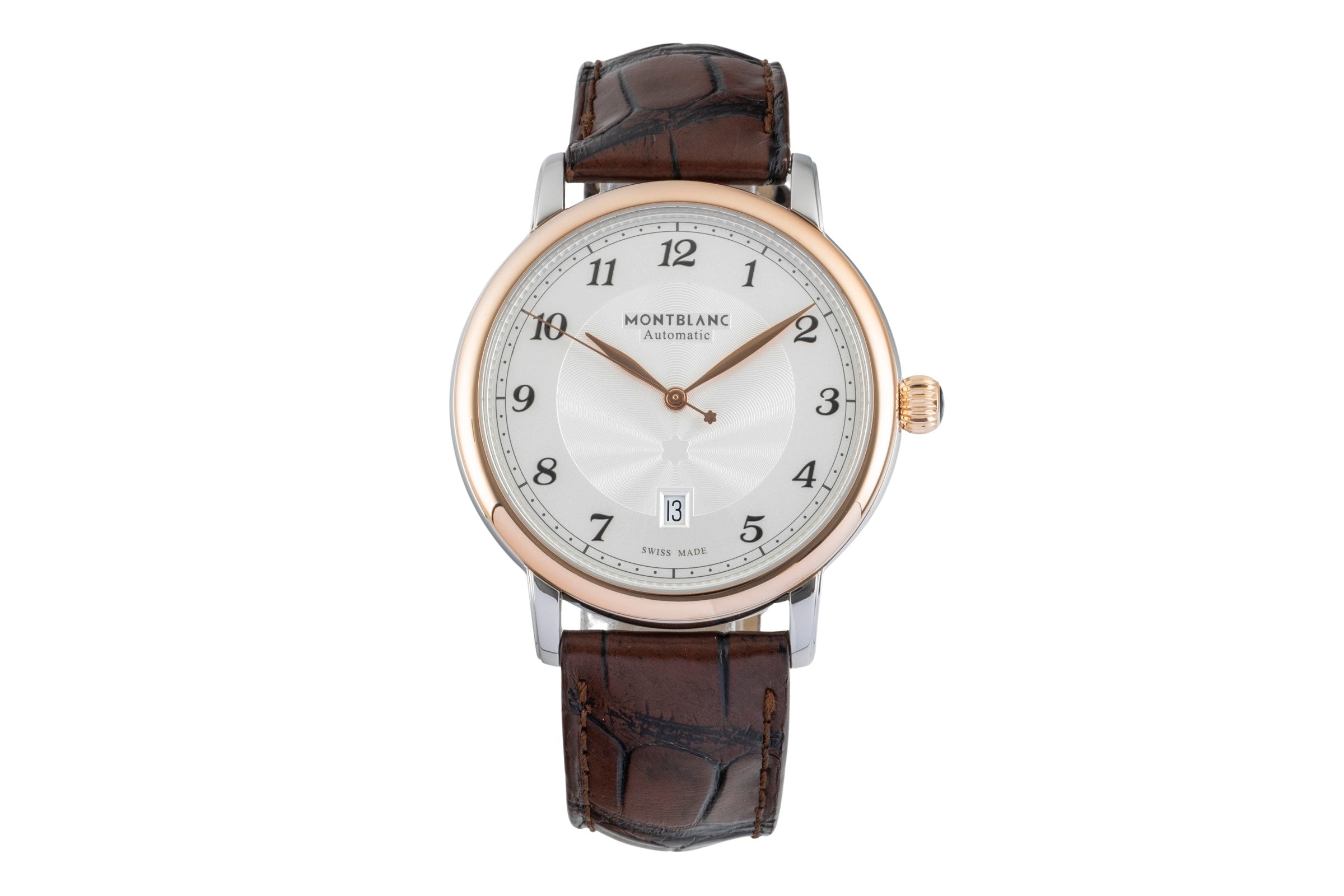 Montblanc Star Legacy steel / gold automatic Kal. 4810.401 Ref