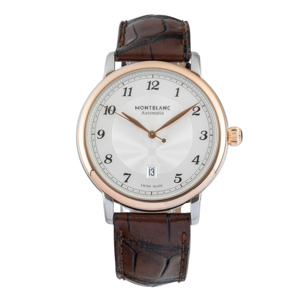 Montblanc Star Legacy Stahl / Rotgold Automatik Herrenuhr Ref. MB117576 7449  [2603112]