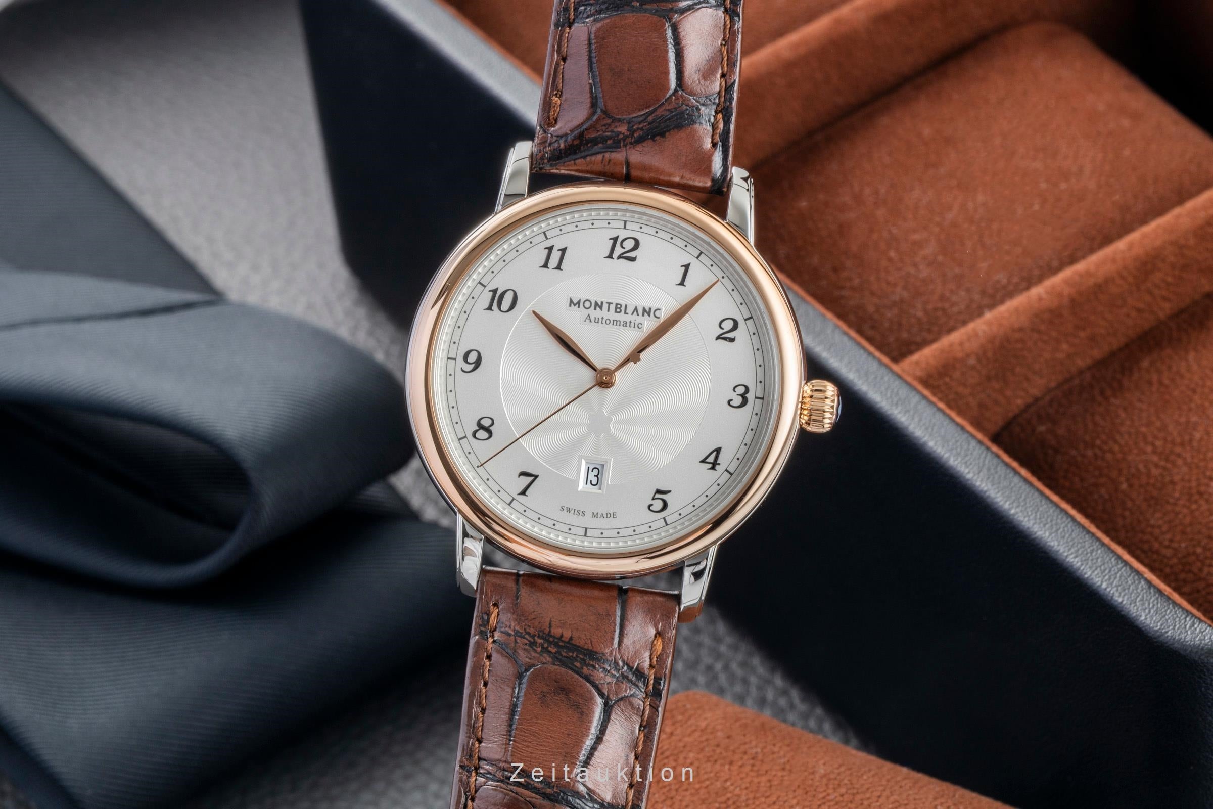 Montblanc Star Legacy steel / gold automatic Kal. 4810.401 Ref