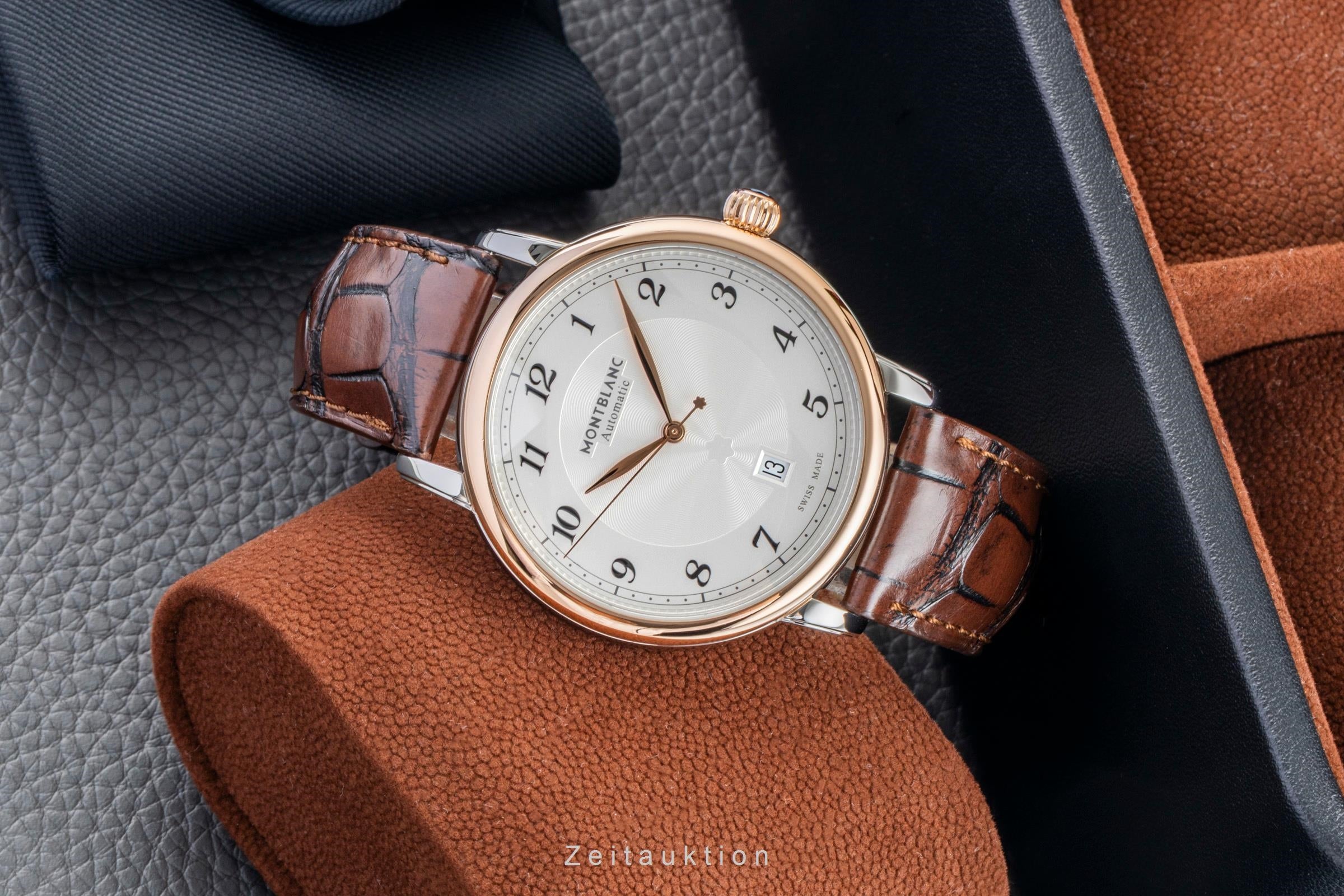 Montblanc Star Legacy Stahl / Rotgold Automatik Herrenuhr Ref. MB117576 7449  [2603112]