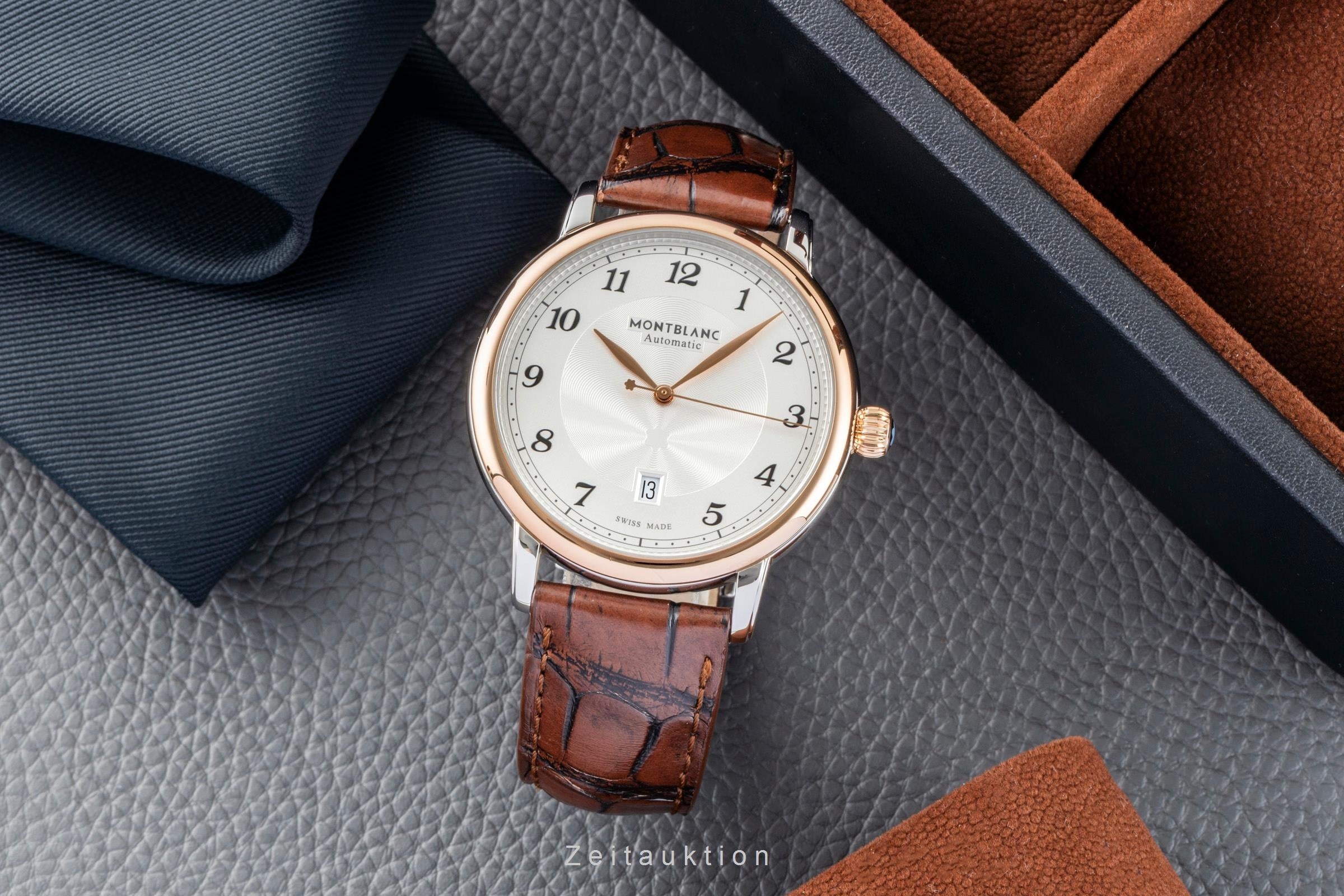 Montblanc Star Legacy Stahl / Rotgold Automatik Herrenuhr Ref. MB117576 7449  [2603112]