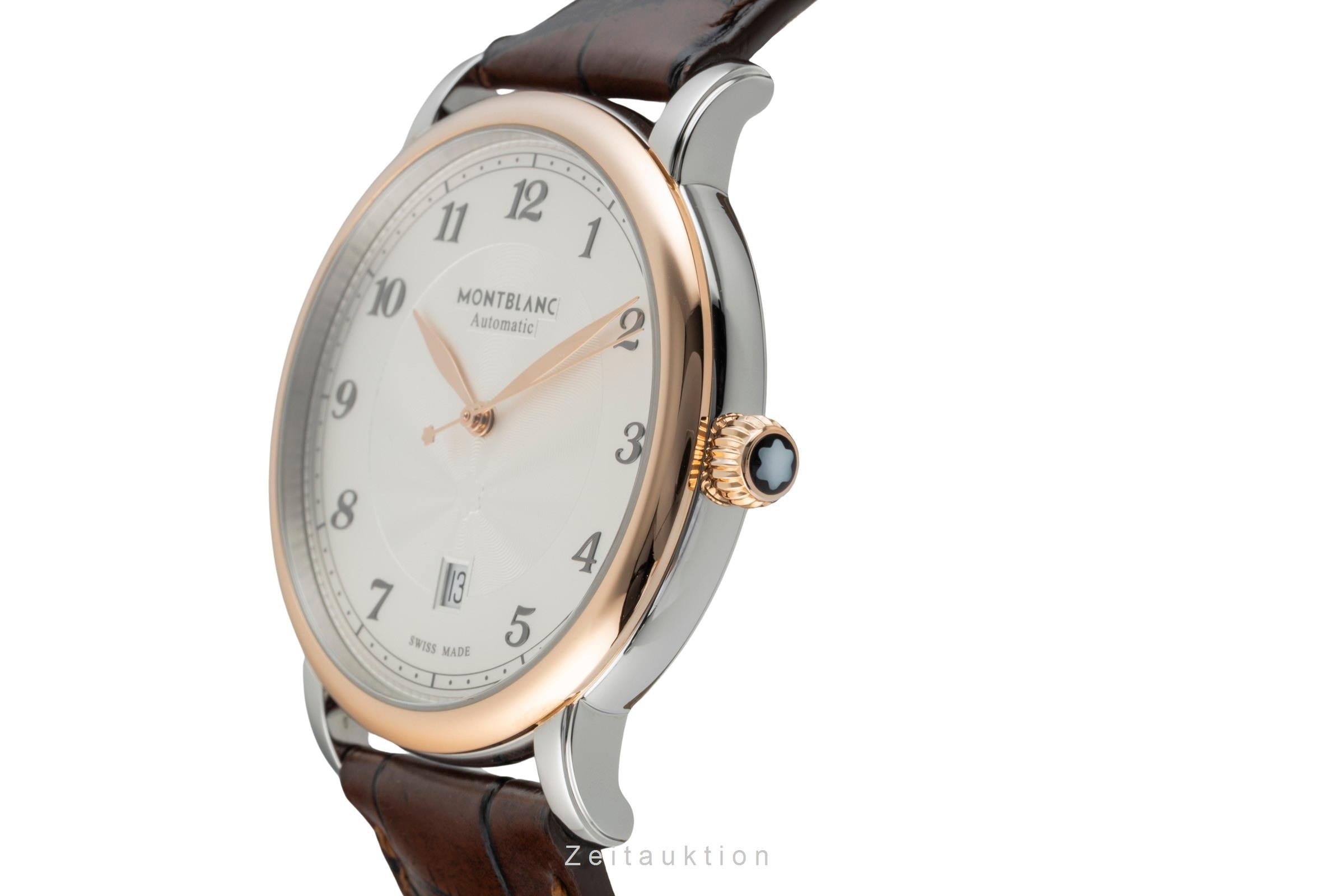Montblanc Star Legacy Stahl / Rotgold Automatik Herrenuhr Ref. MB117576 7449  [2603112]