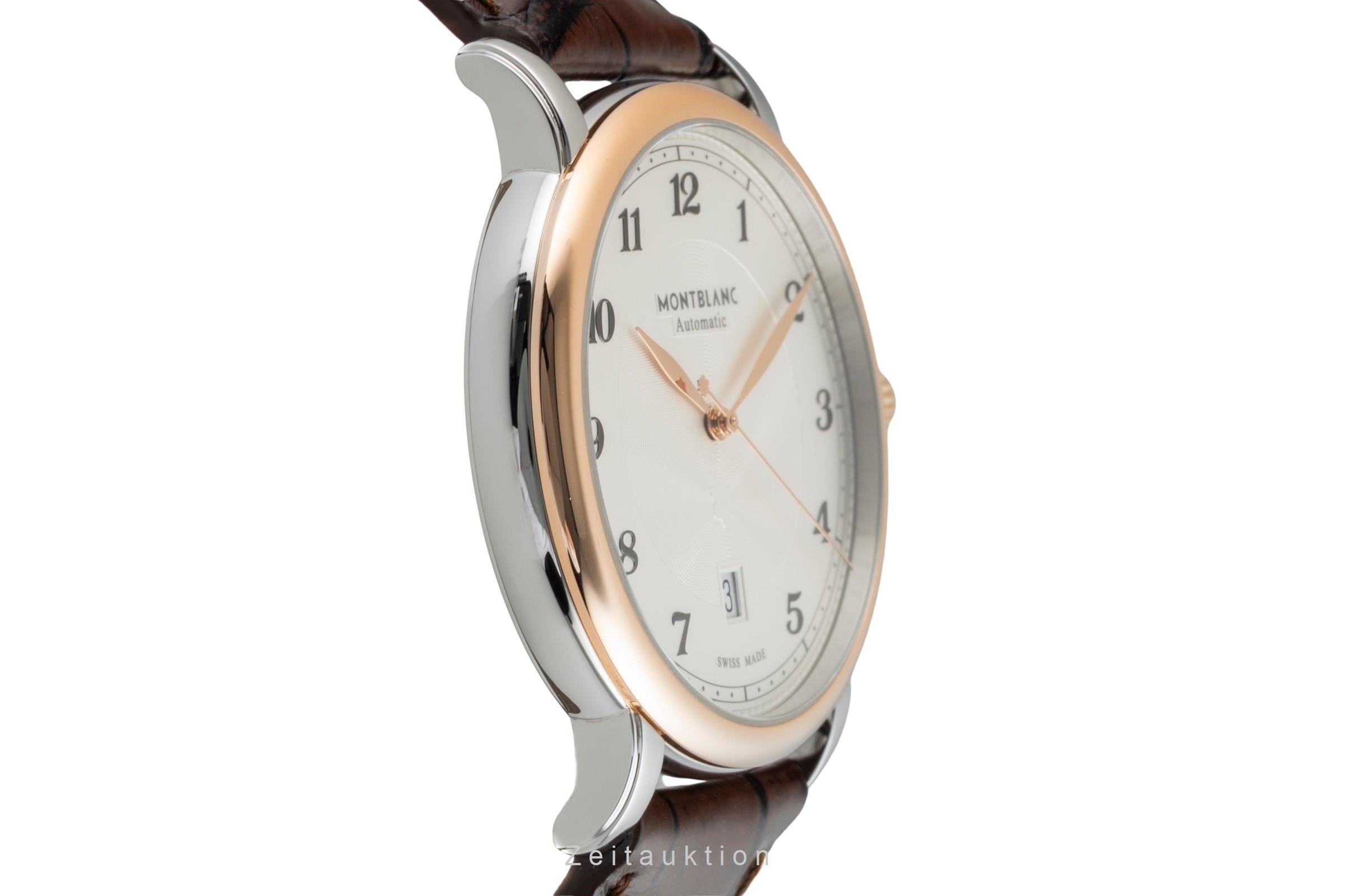 Montblanc Star Legacy Stahl / Rotgold Automatik Herrenuhr Ref. MB117576 7449  [2603112]