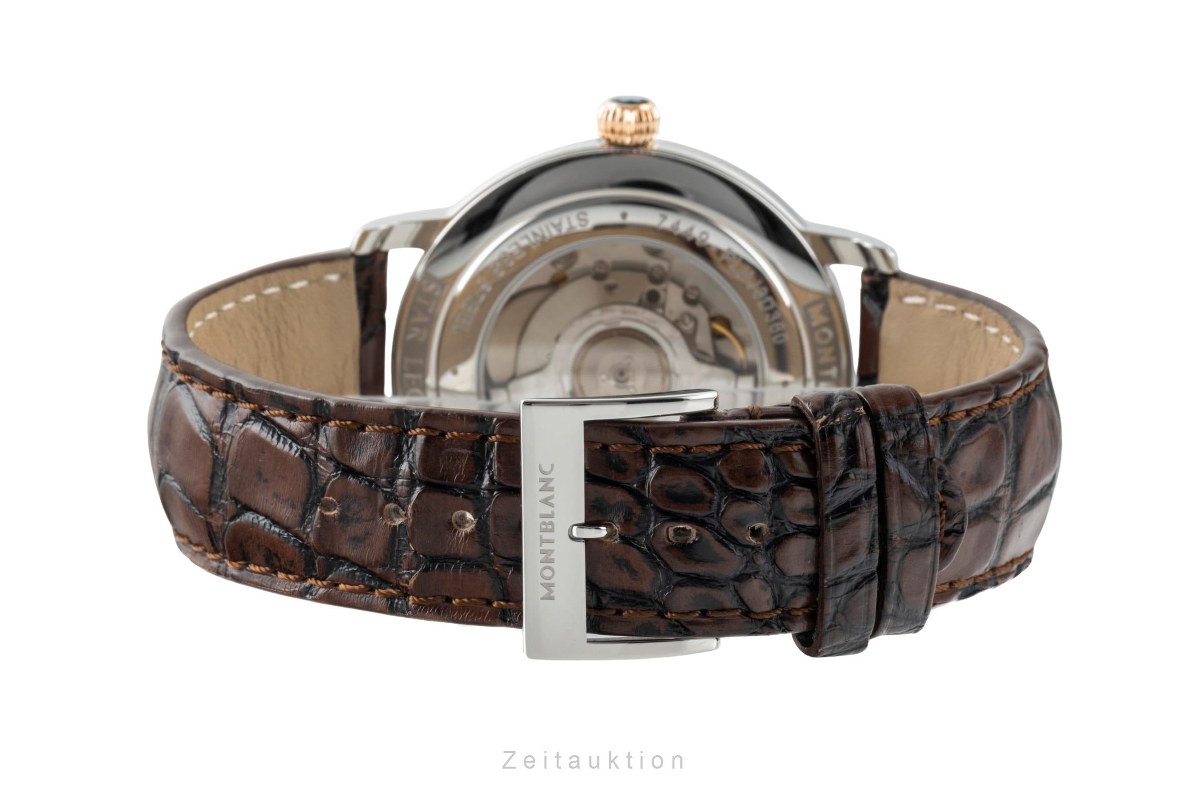 Montblanc Star Legacy Stahl / Rotgold Automatik Herrenuhr Ref. MB117576 7449  [2603112]