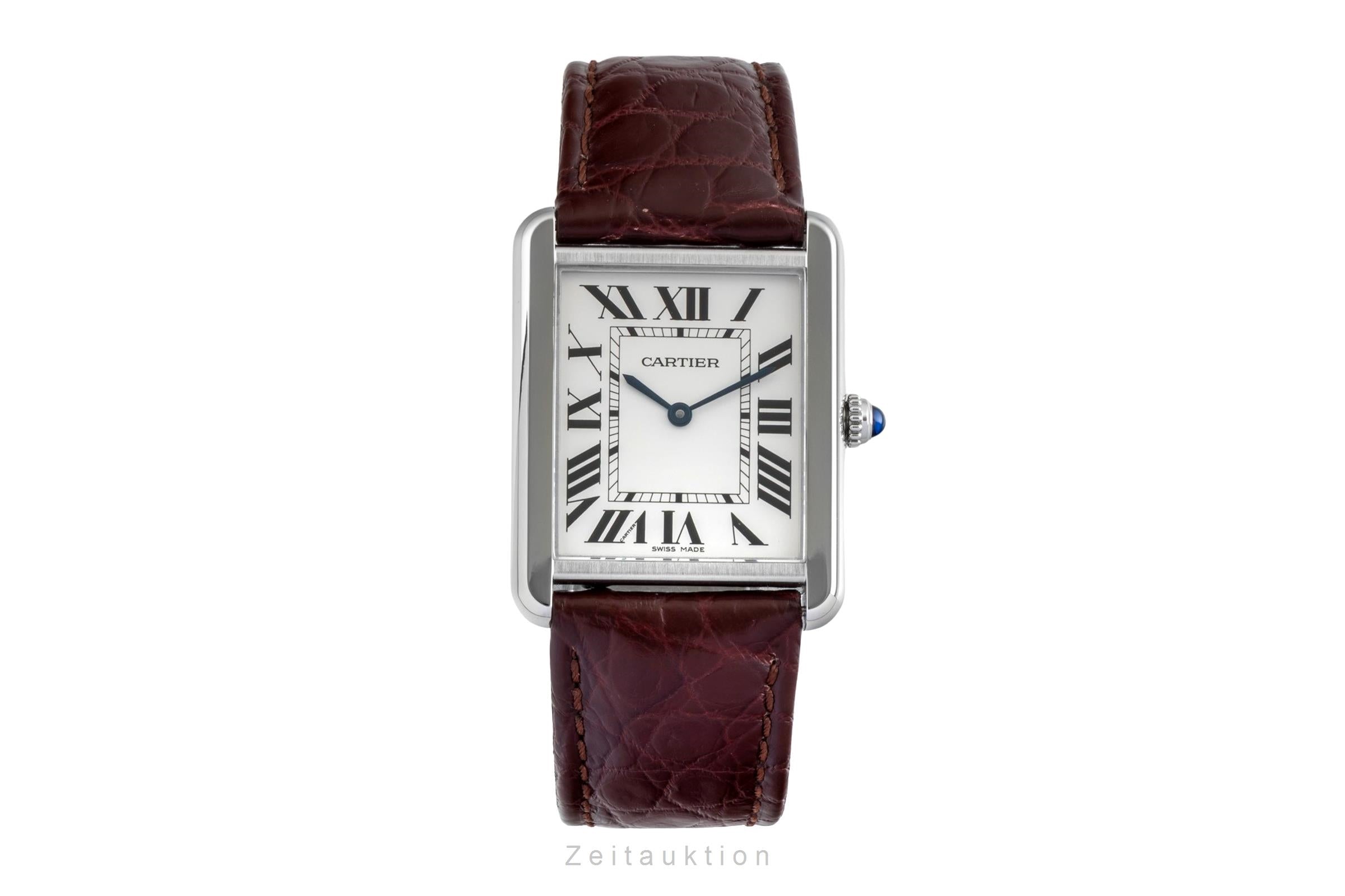 Cartier Tank acier quartz unisexe WSTA0028  [2603113]