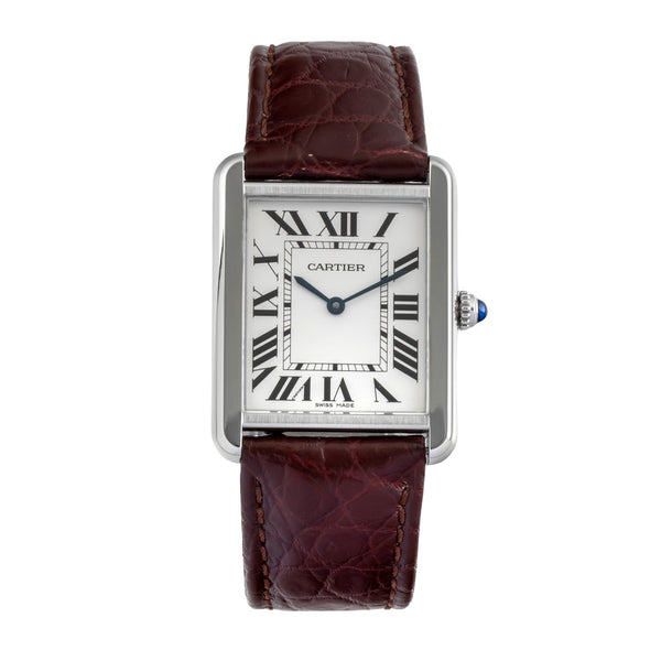 Cartier Tank acier quartz unisexe WSTA0028  [2603113]