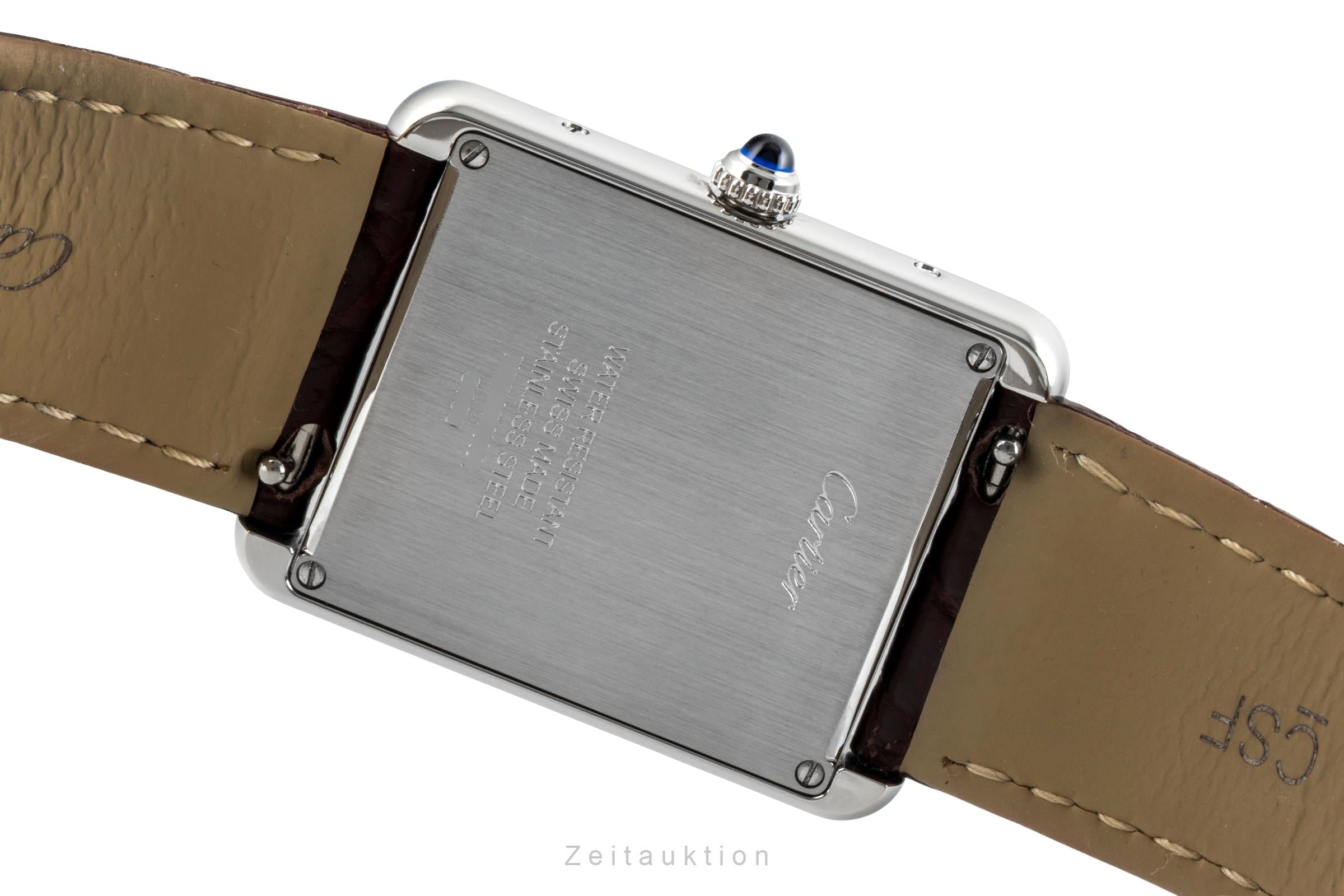 Cartier Tank acier quartz unisexe WSTA0028  [2603113]