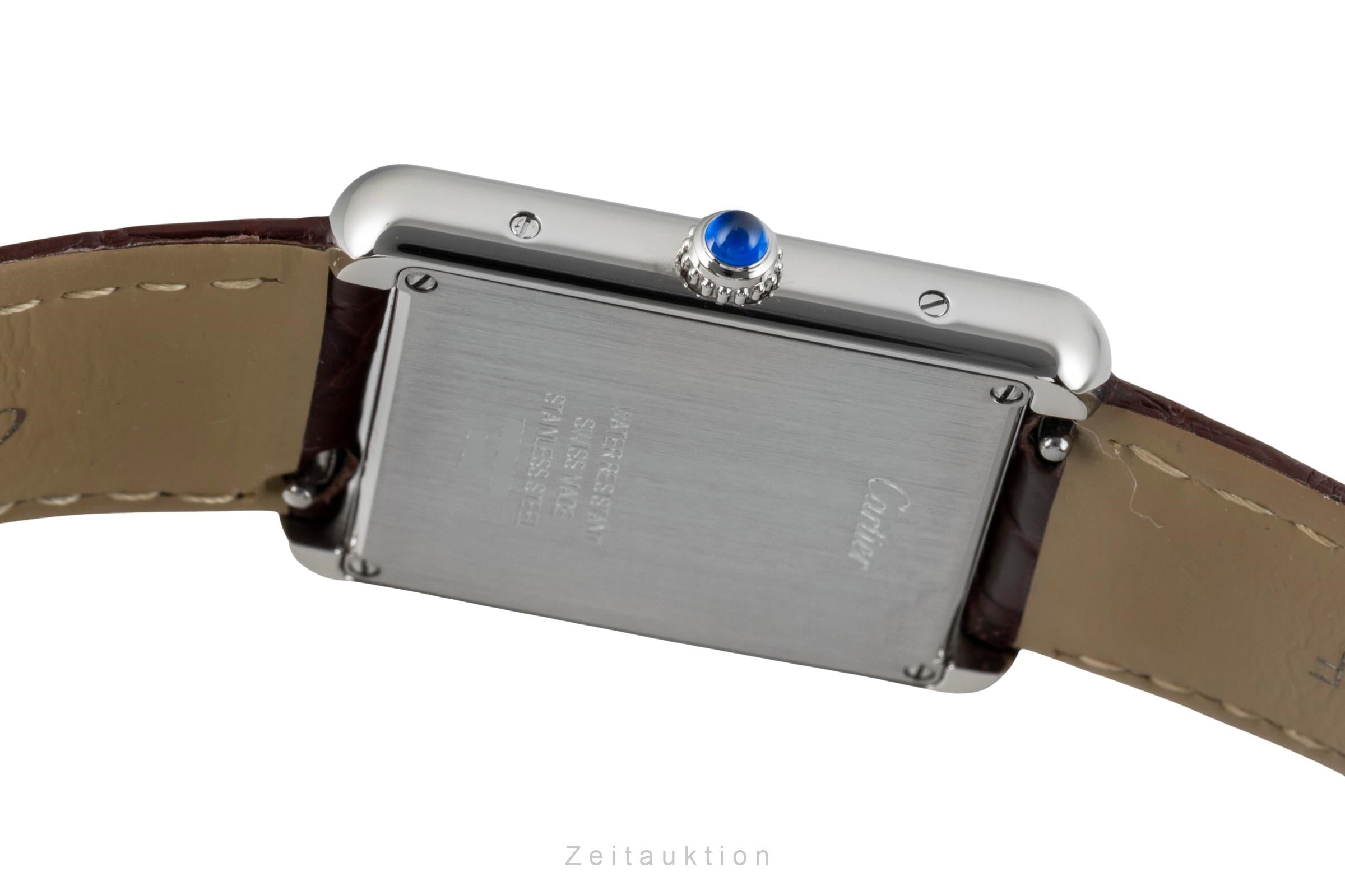 Cartier Tank acier quartz unisexe WSTA0028  [2603113]
