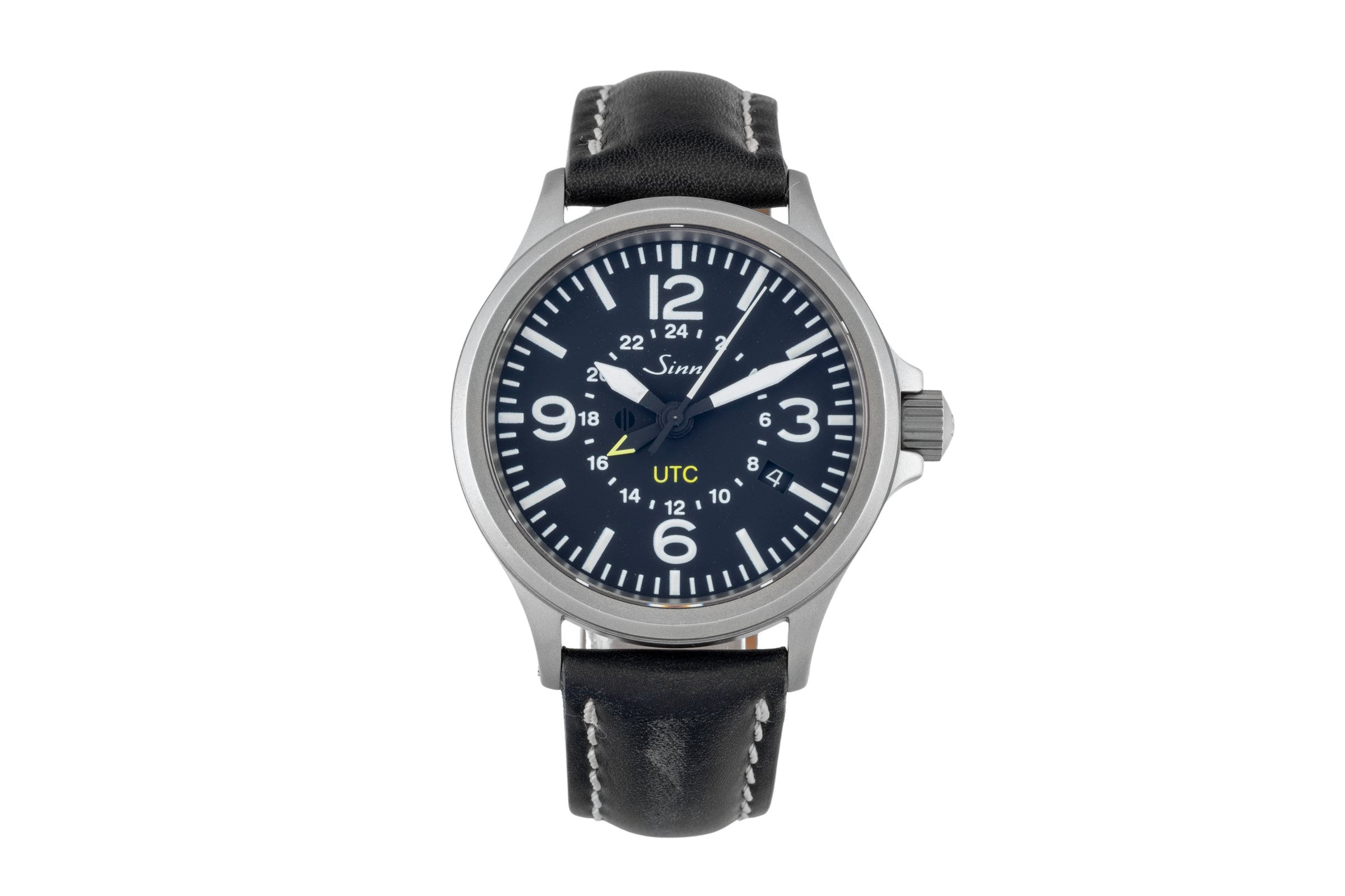 Sinn 856 UTC Automatik Datum Edelstahl Herrenuhr Ref. 856.010 NP: 2110,- € [2603116]