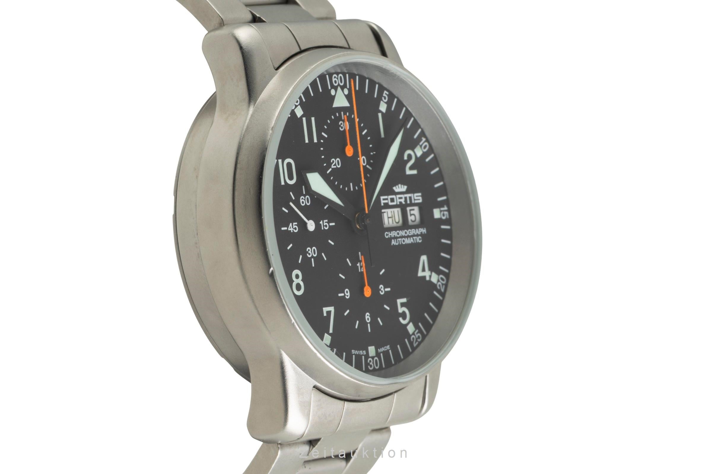 Fortis Flieger Chronograph Chronograph Stahl Automatik Herrenuhr Ref 597.10.141  [2603117]