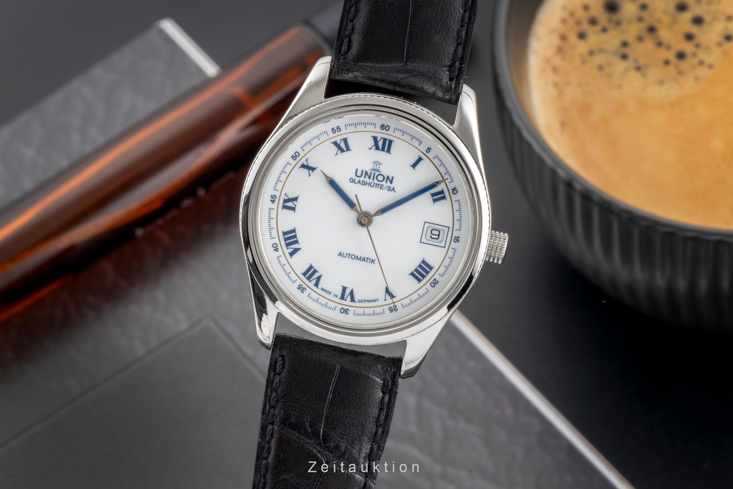 Union Glashütte Klassik steel automatic men's watch 26-11-05-04-10  [2603118]