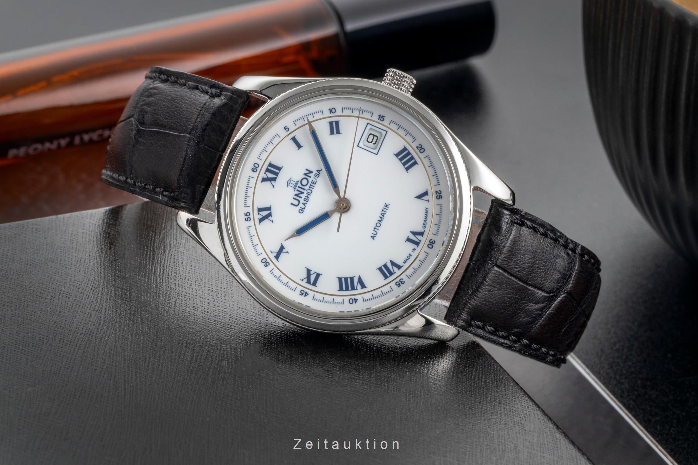 Union Glashütte Klassik steel automatic men's watch 26-11-05-04-10  [2603118]