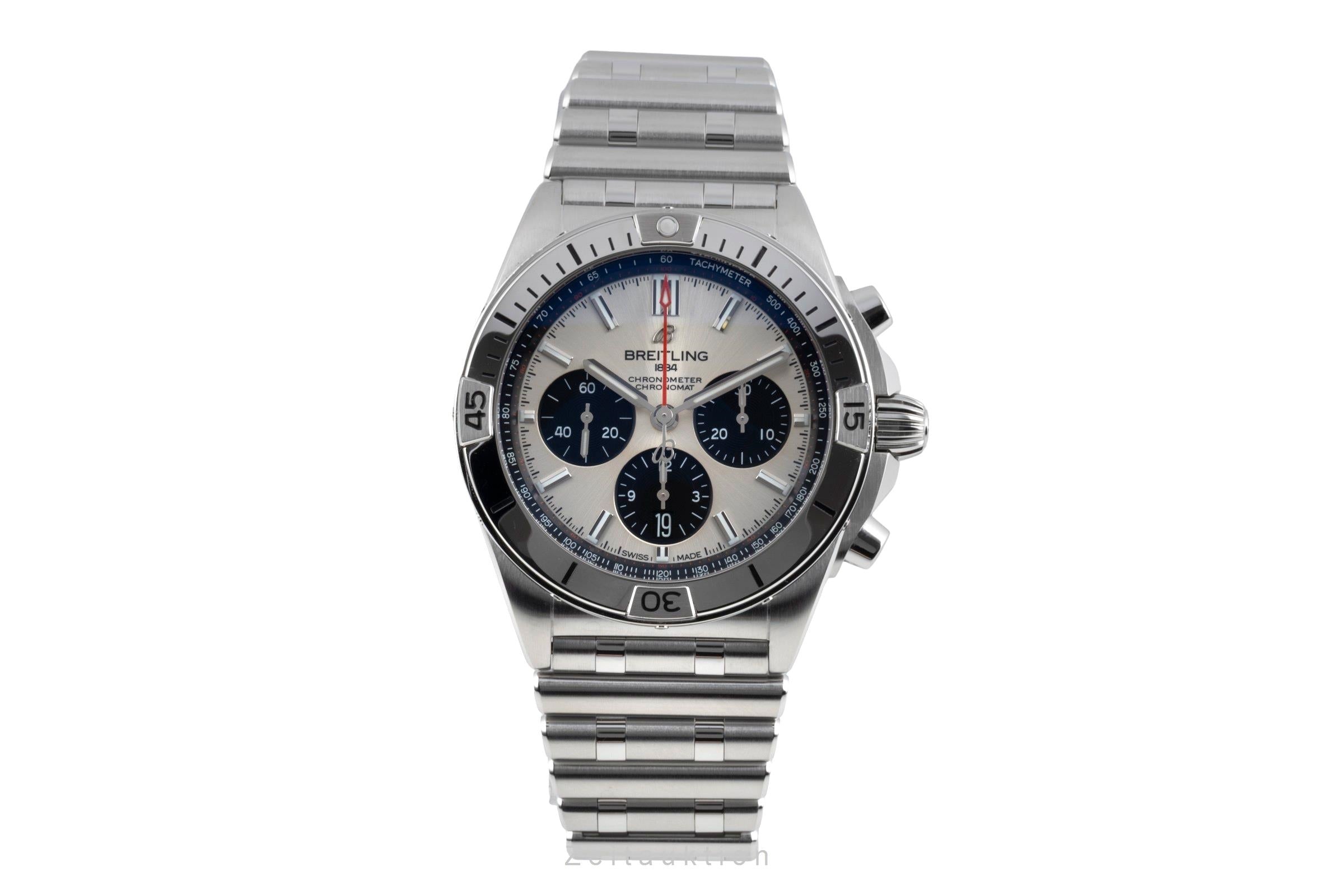 Breitling Chronomat 42 B01 Chronograph Stahl Automatik AB0134101G1A1 NP: 9600,-€ [2603119]