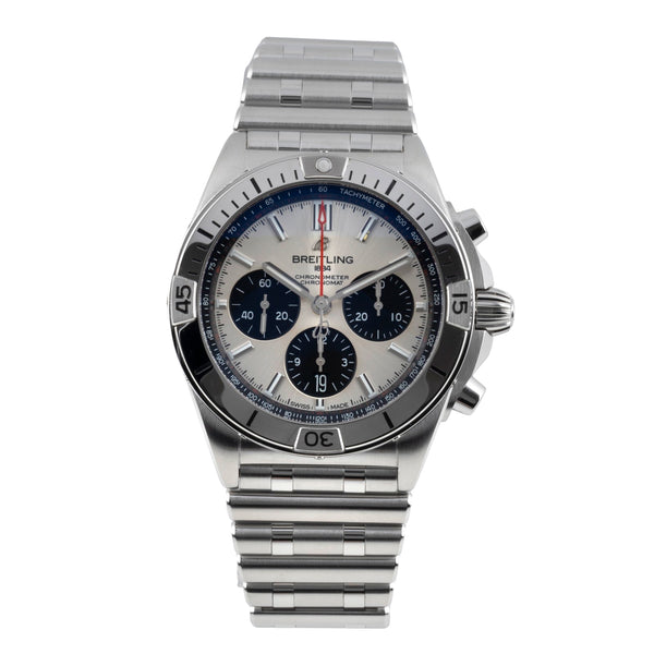 Breitling Chronomat 42 B01 Chronograph Stahl Automatik AB0134101G1A1 NP: 9600,-€ [2603119]