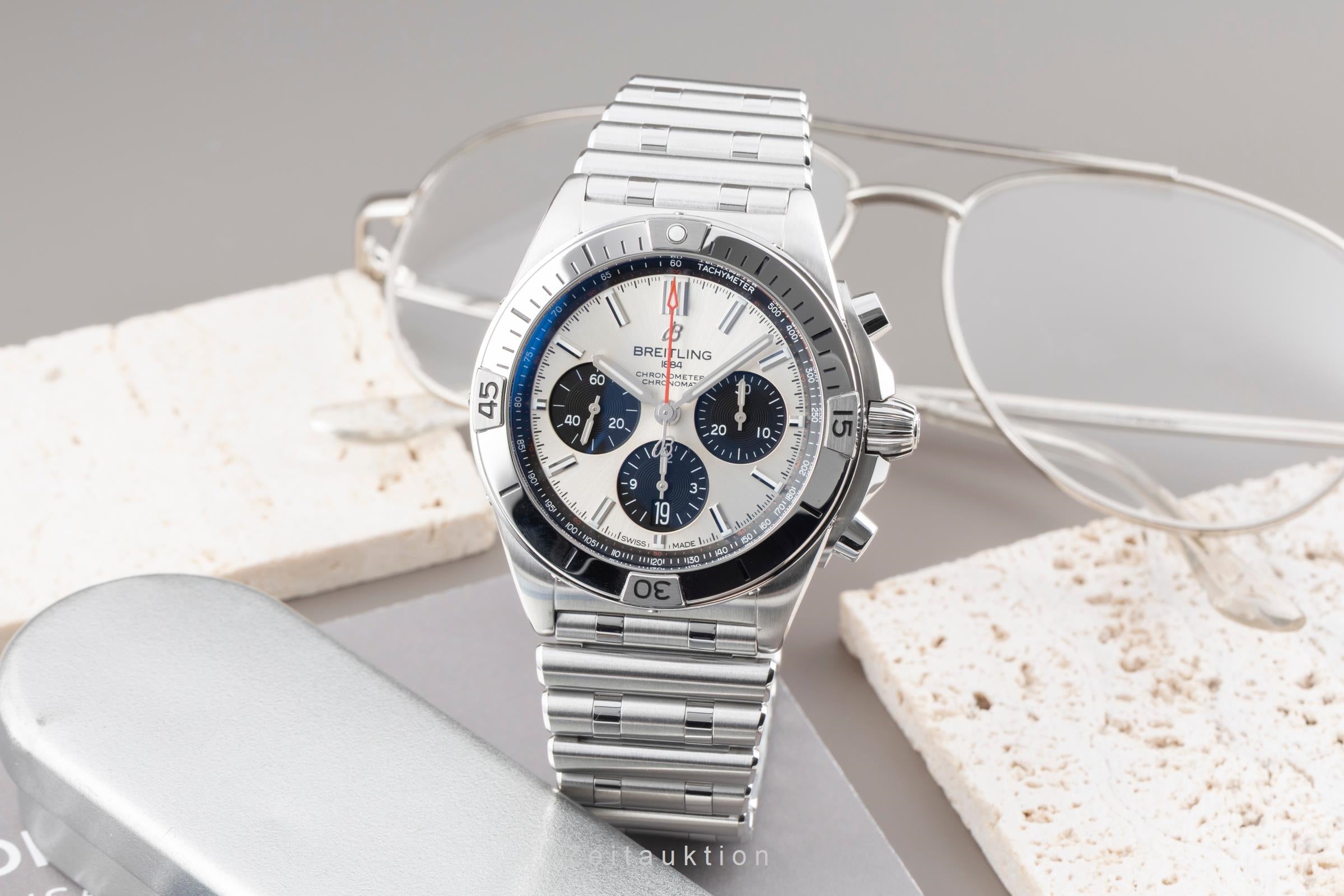 Breitling Chronomat 42 B01 Chronograph Stahl Automatik AB0134101G1A1 NP: 9600,-€ [2603119]
