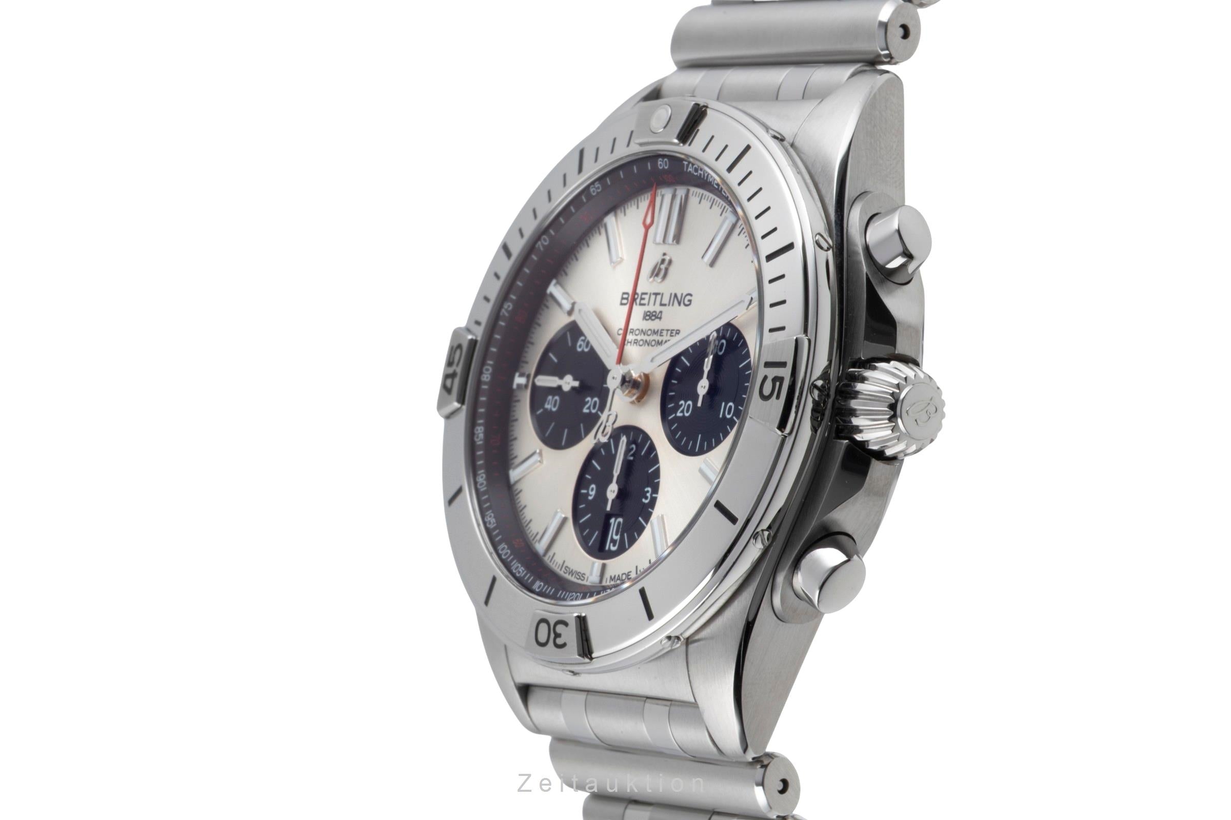 Breitling Chronomat 42 B01 Chronograph Stahl Automatik AB0134101G1A1 NP: 9600,-€ [2603119]