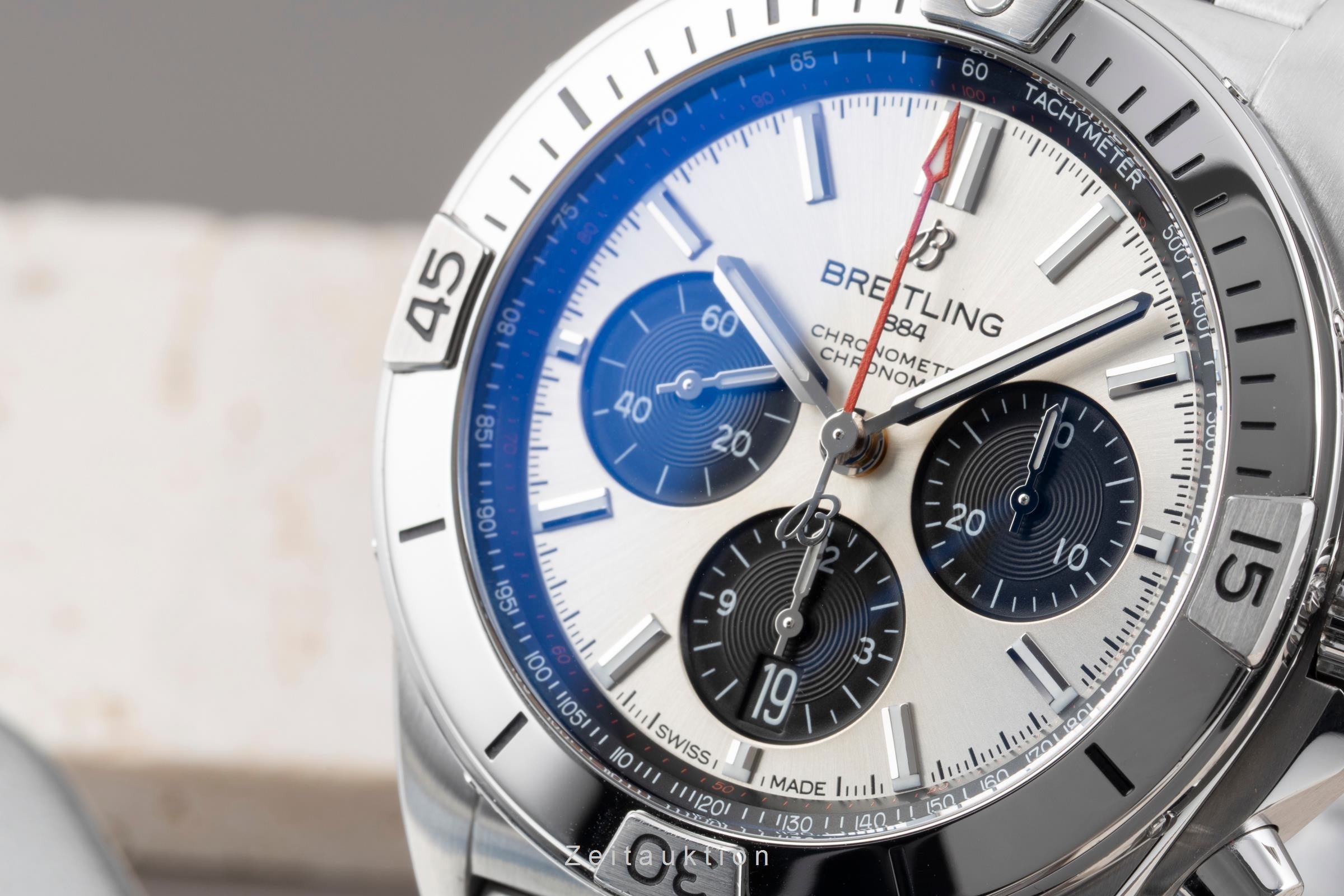 Breitling Chronomat 42 B01 Chronograph Stahl Automatik AB0134101G1A1 NP: 9600,-€ [2603119]