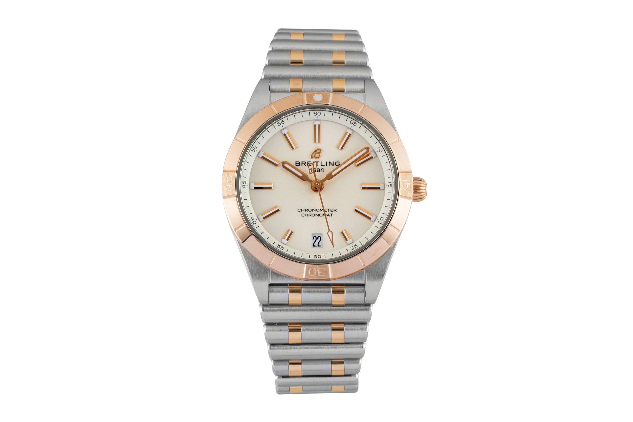 Breitling Chronomat steel / gold automatic men's watch U10380  [2603120]