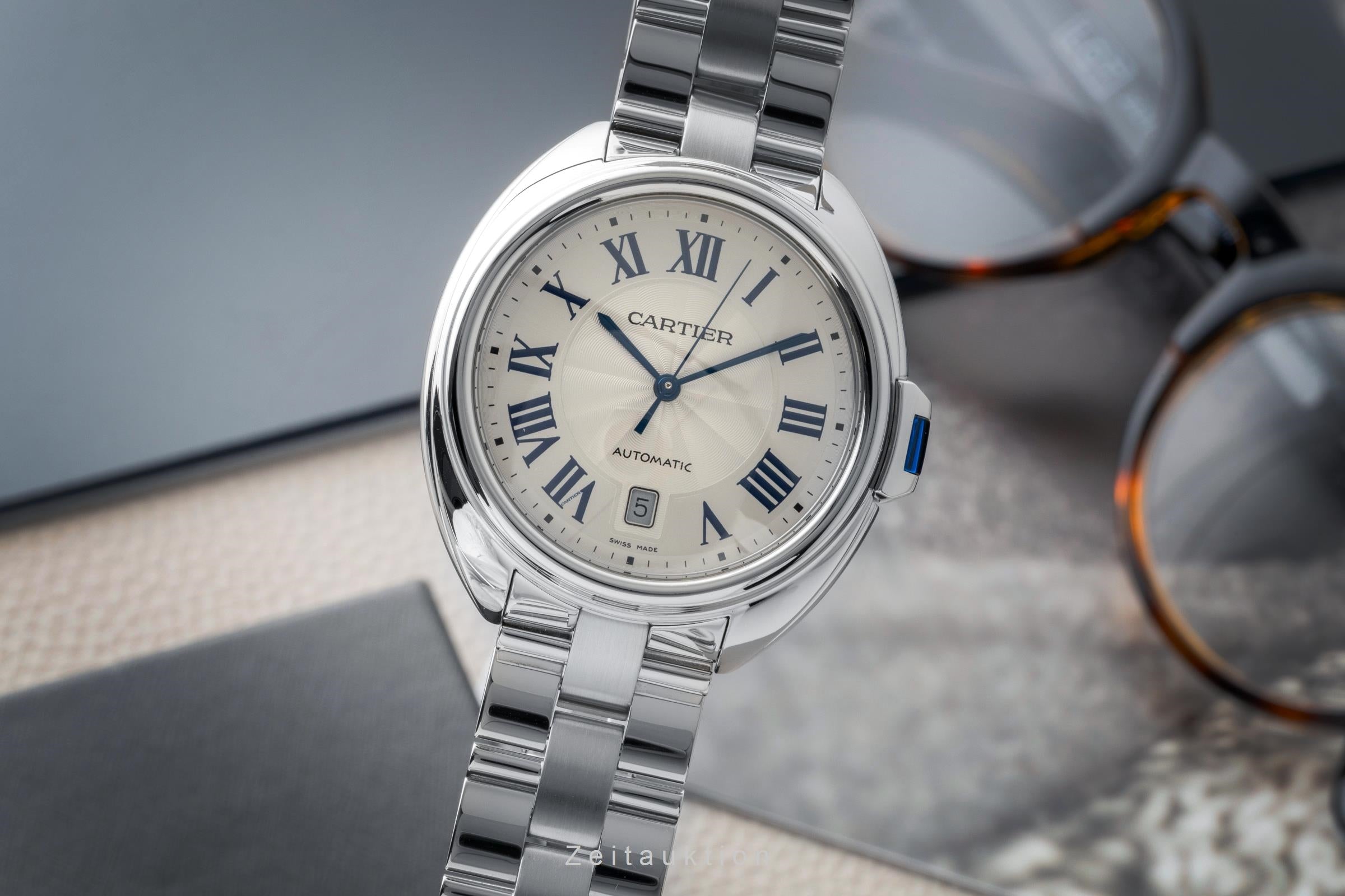 Cartier Cle steel automatic men's watch WSCL0007  [2603121]