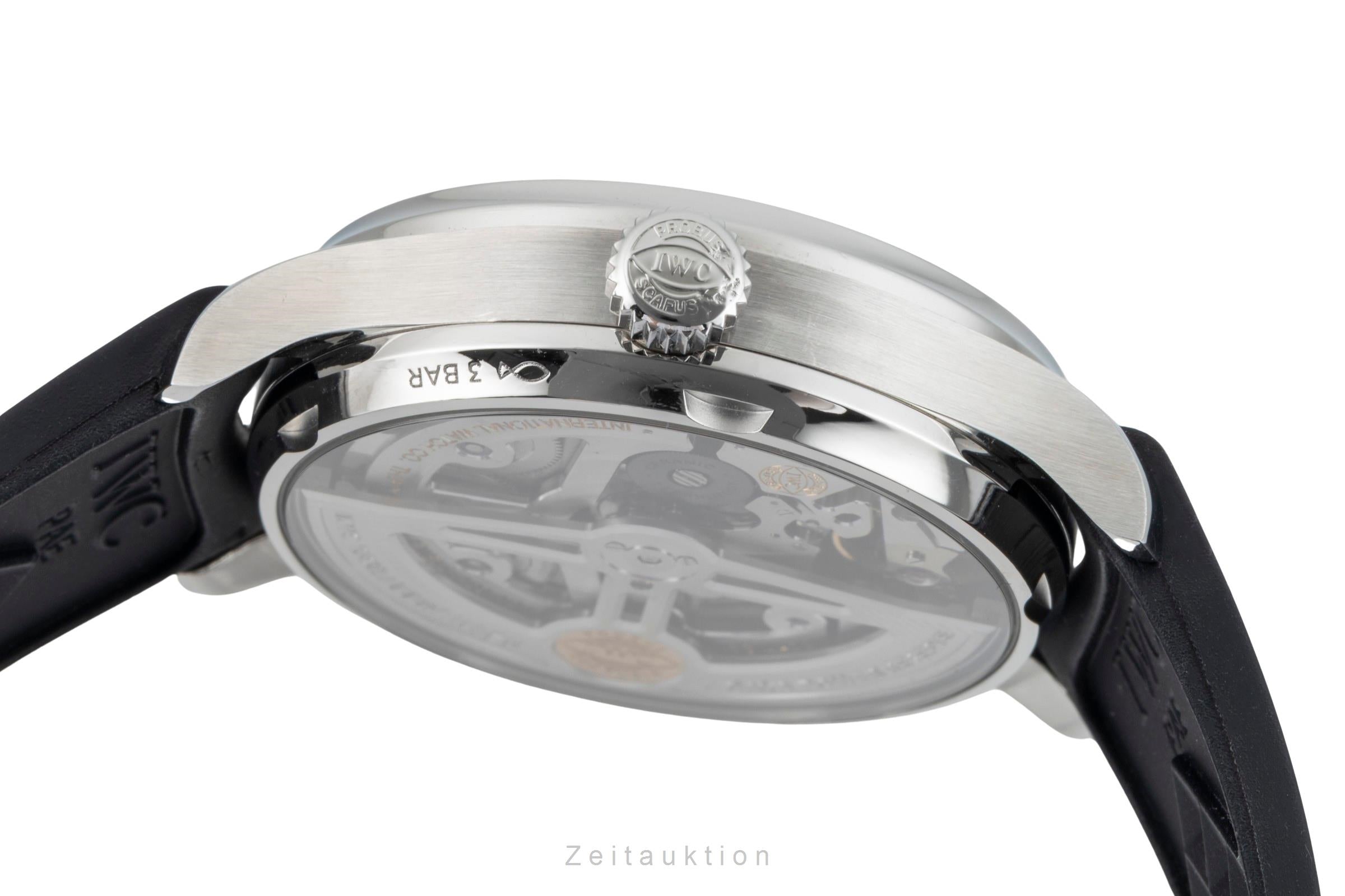 IWC Portugieser acero automático reloj para caballeros IW500705 LP: 14000EUR  [2603123]