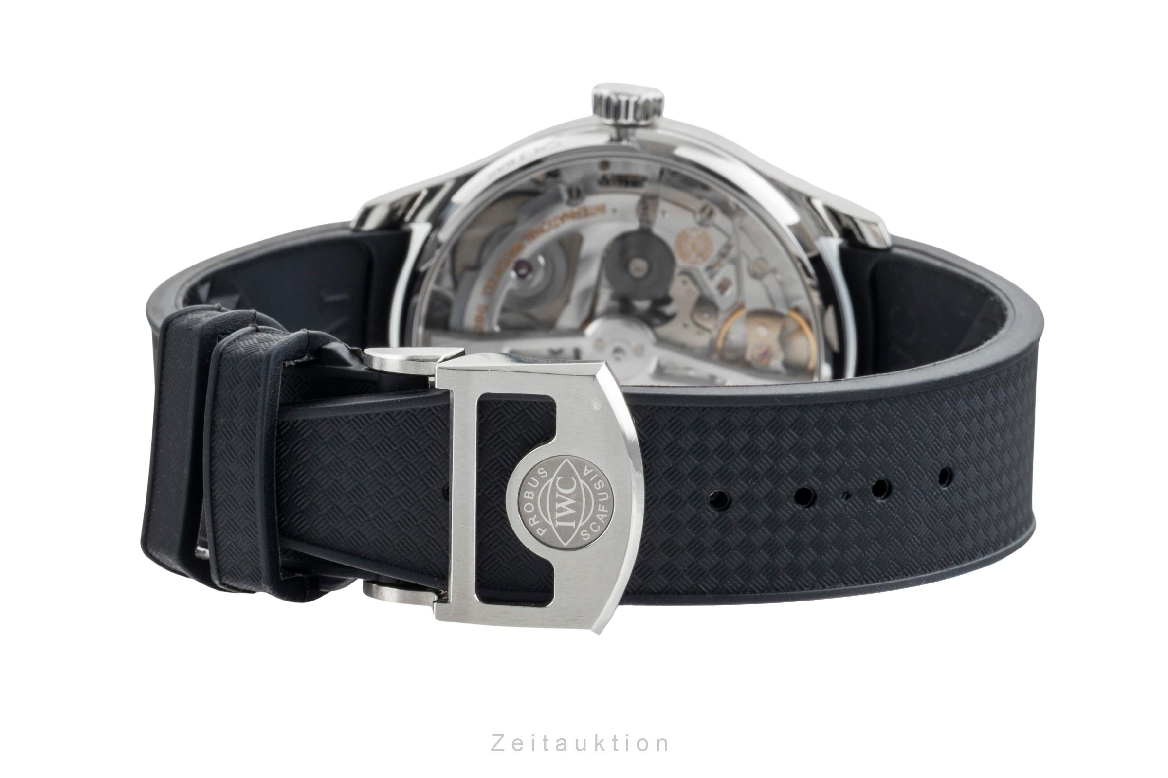 IWC Portugieser acero automático reloj para caballeros IW500705 LP: 14000EUR  [2603123]