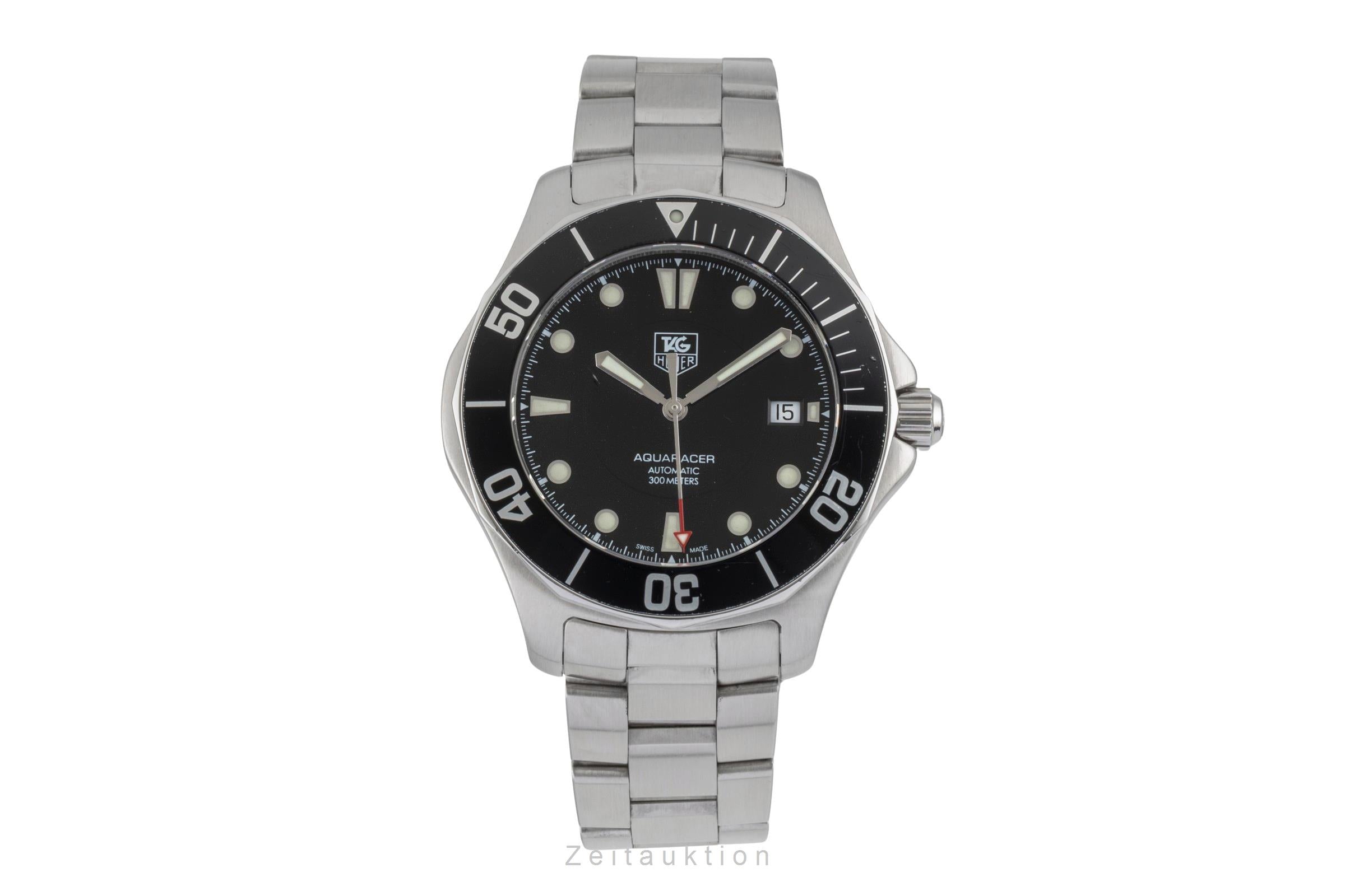 Tag Heuer Aquaracer Date 300M Automatik Stahl Ref. WAB2010 B&P VP: 4550 € [2603127]