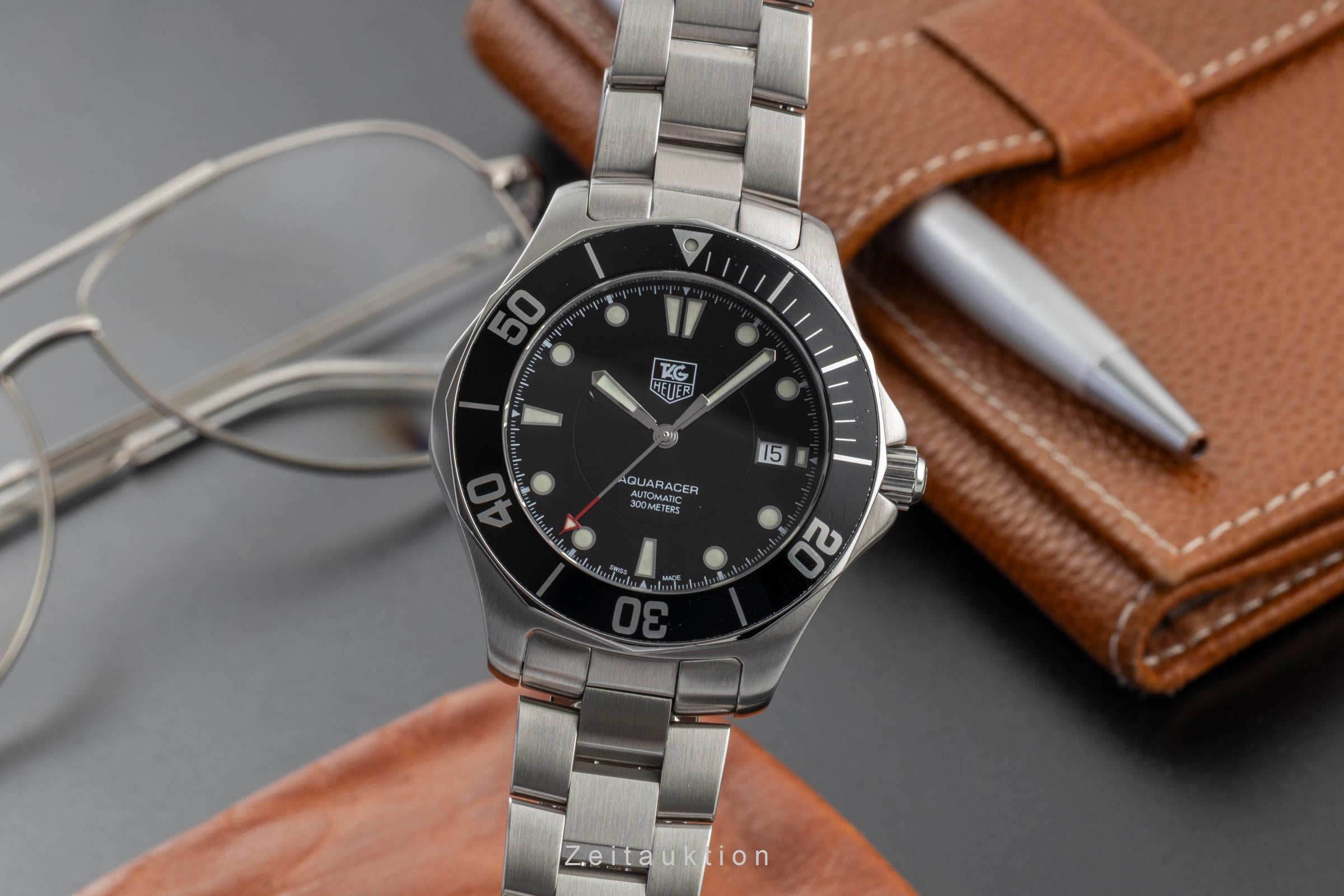 Tag Heuer Aquaracer Date 300M Automatik Stahl Ref. WAB2010 B&P VP: 4550 € [2603127]