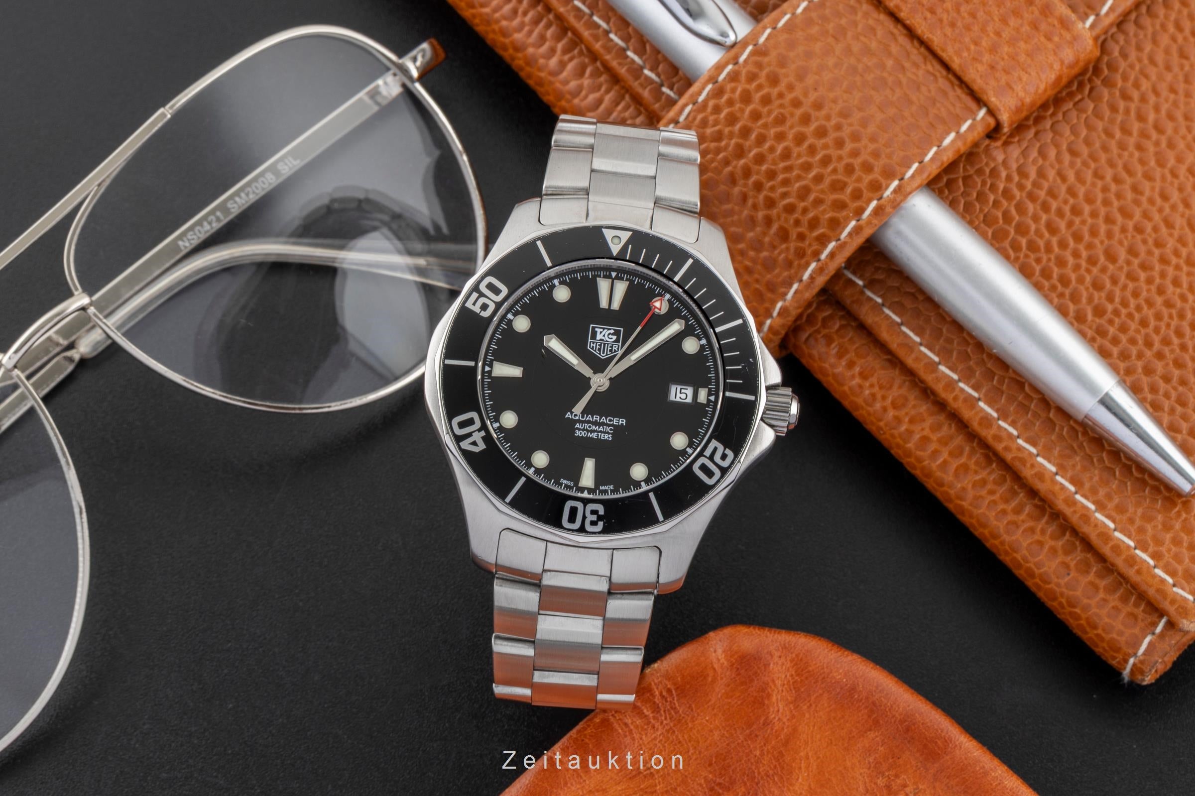 Tag Heuer Aquaracer Date 300M Automatik Stahl Ref. WAB2010 B&P VP: 4550 € [2603127]