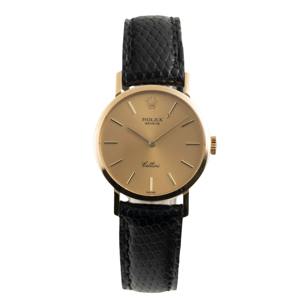 Rolex Cellini oro 18 ct carica manuale orologio da donna 4109/8  [2603128]
