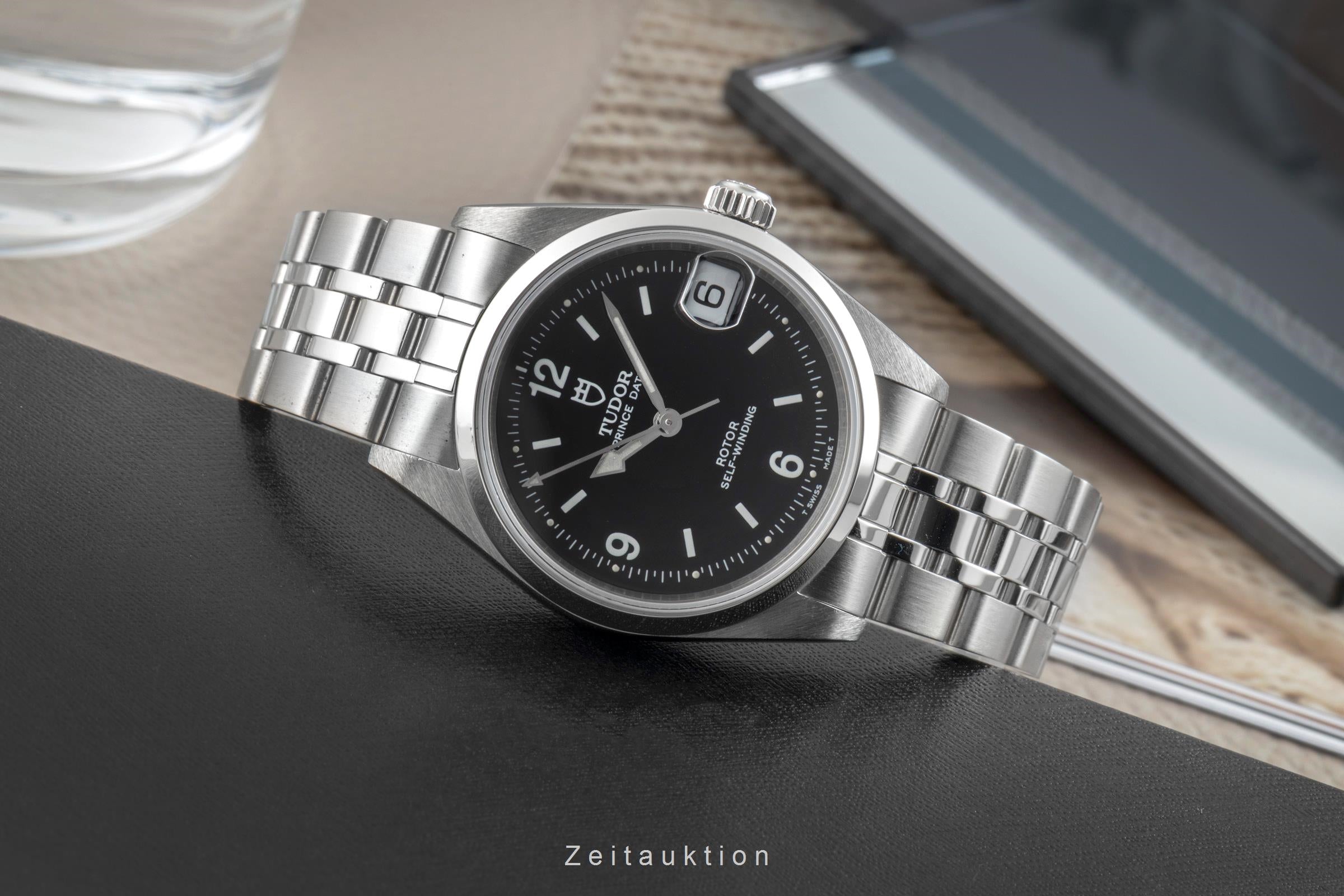 Tudor Prince Date acero automático unisex 72000  [2603129]