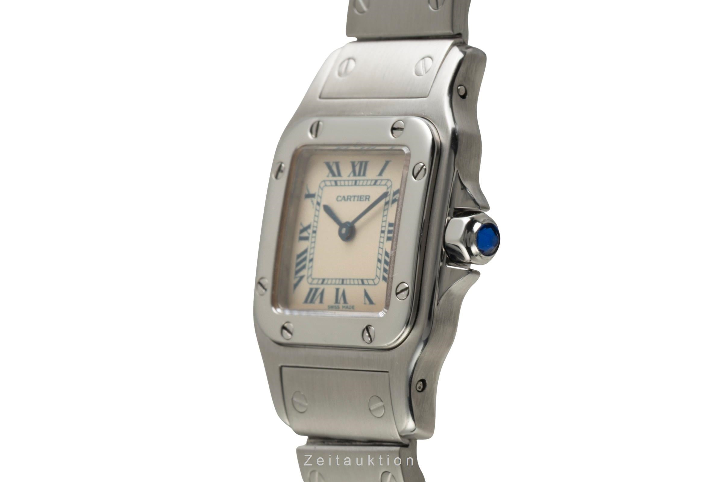 Cartier Santos acciaio quarzo orologio da donna W20017D6  [2603130]