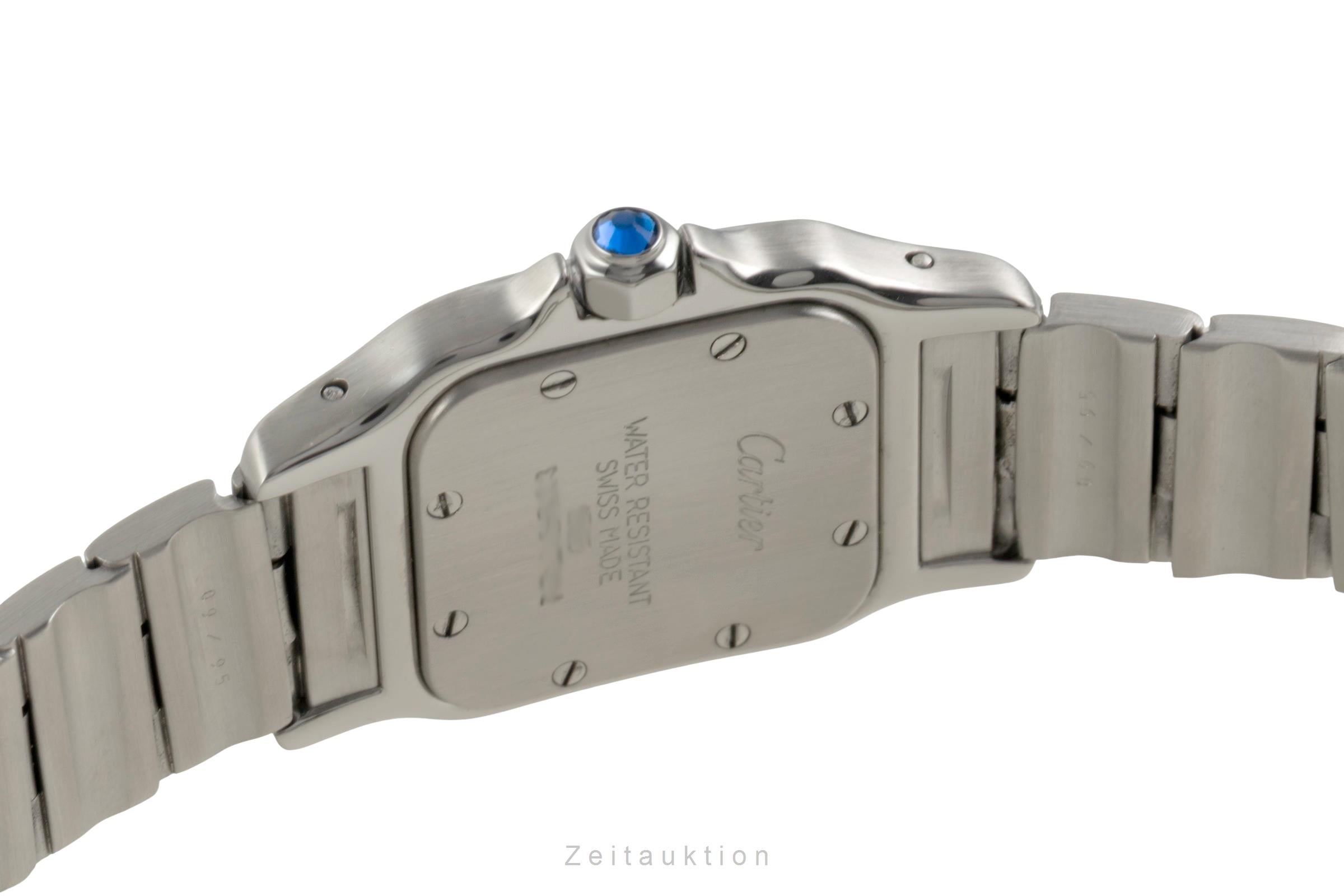 Cartier Santos acciaio quarzo orologio da donna W20017D6  [2603130]