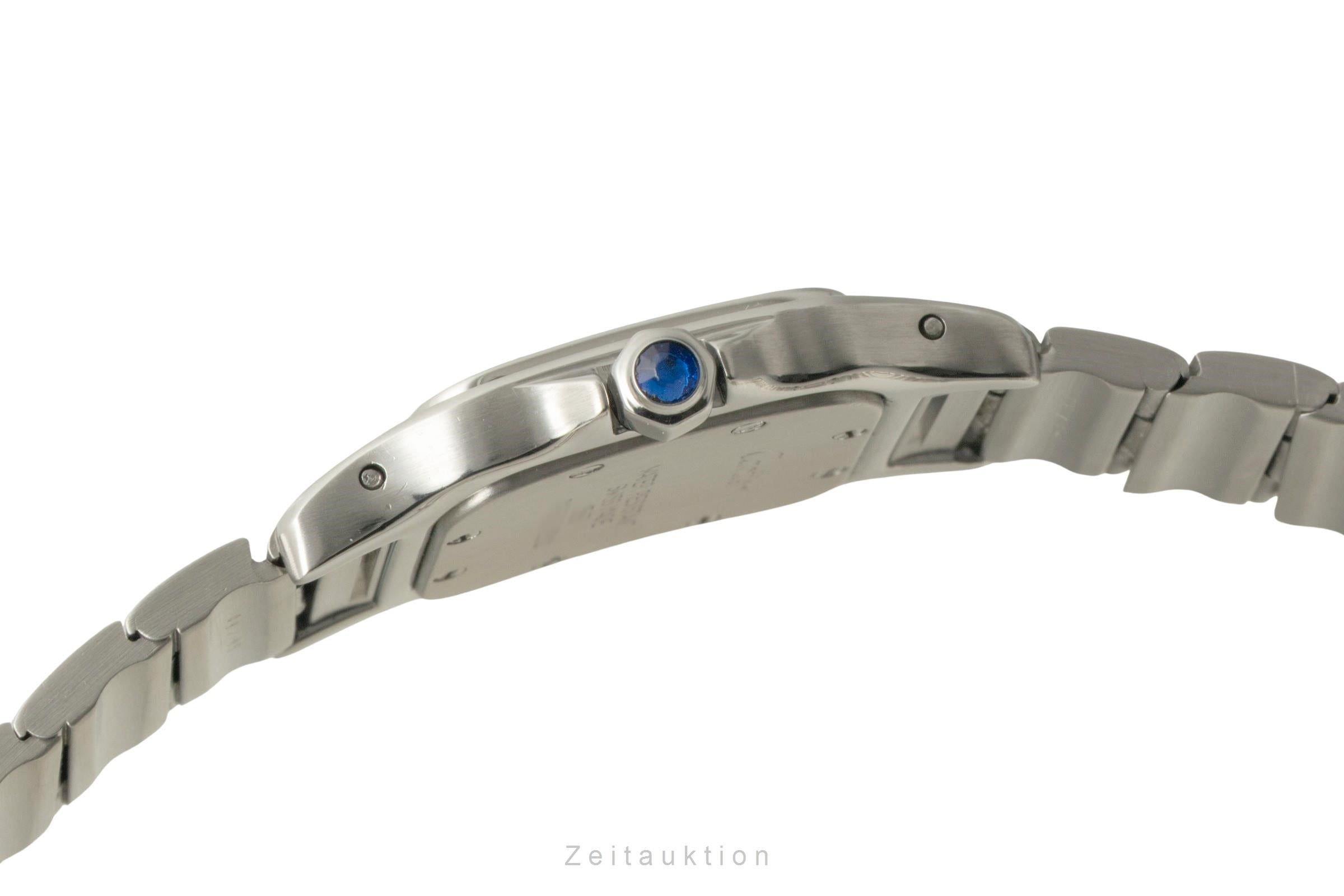 Cartier Santos acciaio quarzo orologio da donna W20017D6  [2603130]