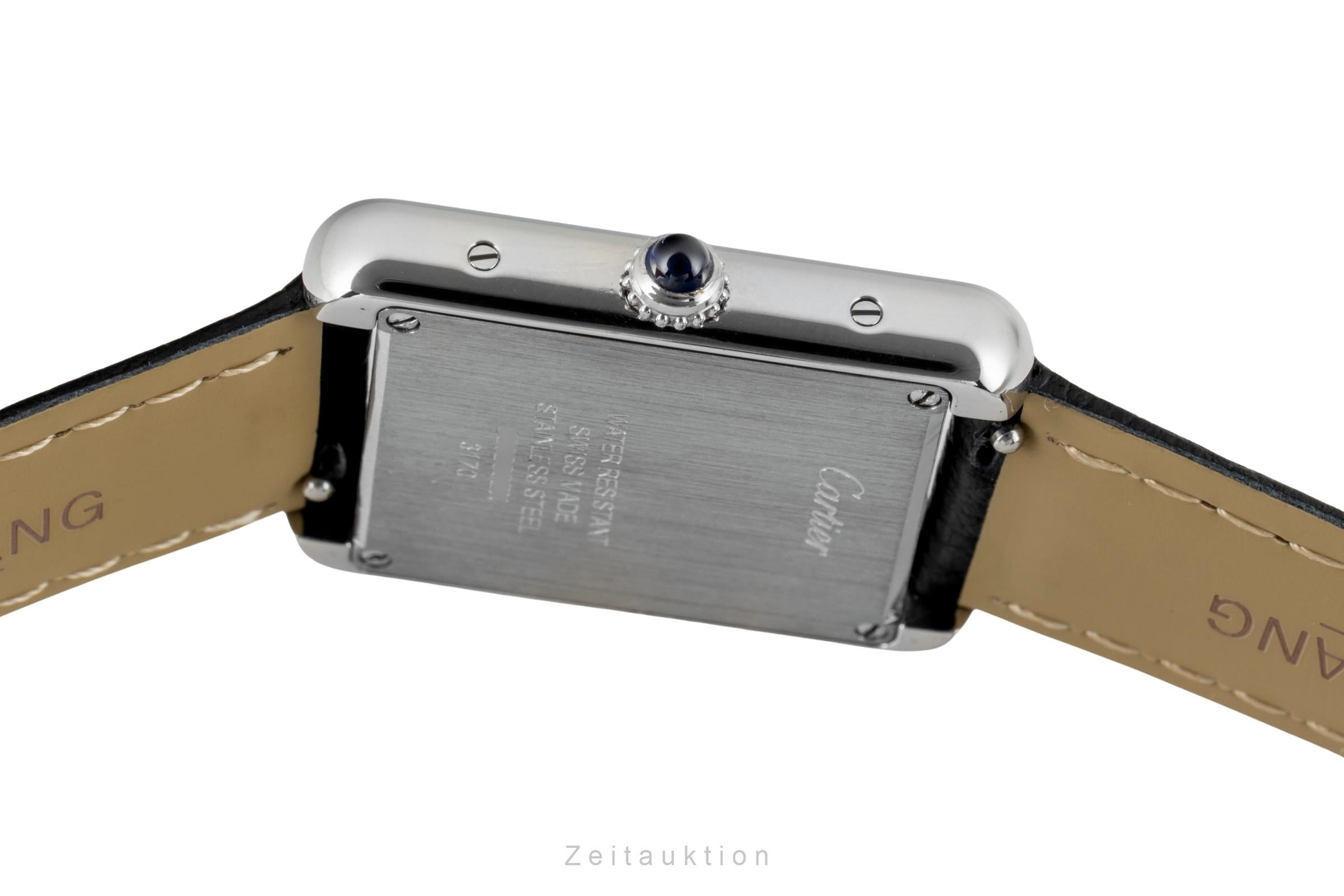 Cartier Tank acero cuarzo reloj para damas  WSTA0030  [2603131]