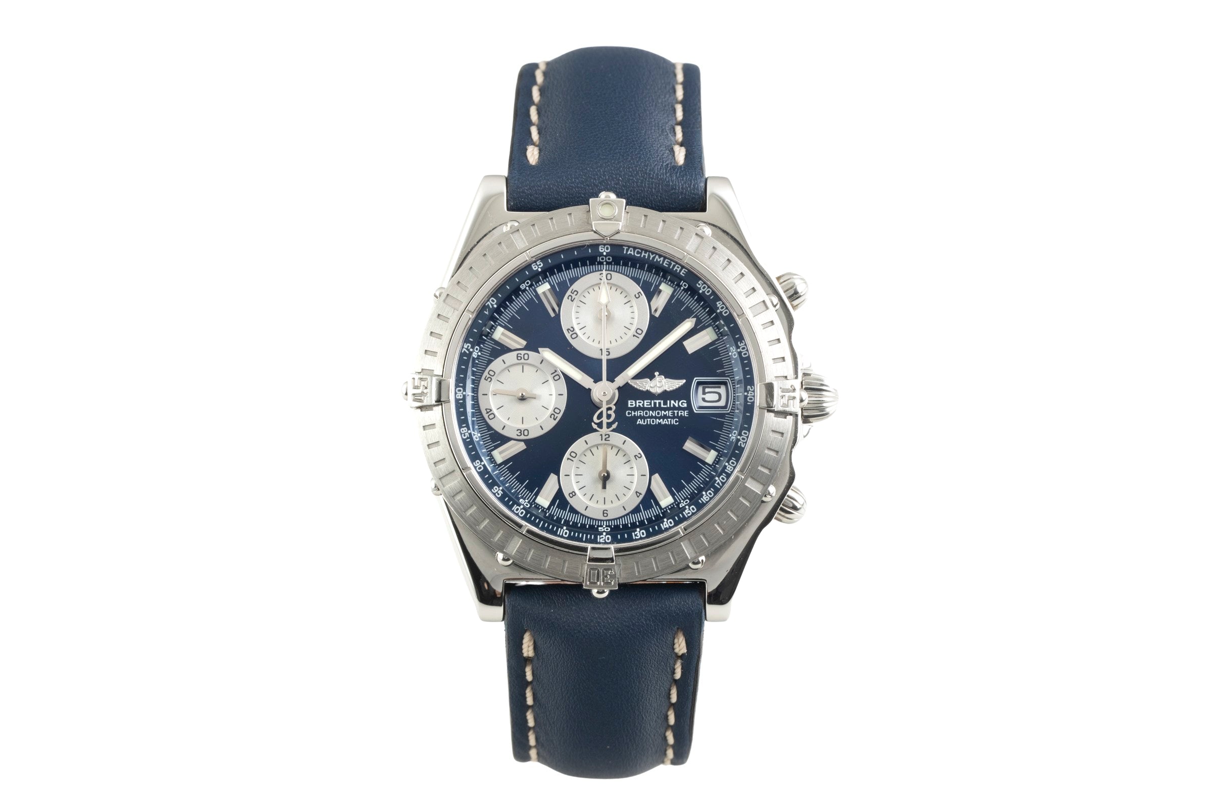 Breitling Chronomat Blue Dial Automatik Herrenuhr Ref. A13352 Klassiker [2603132]