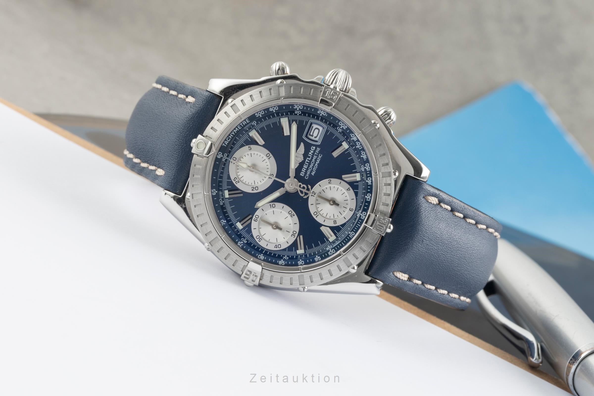 Breitling Chronomat chronographe acier automatique montre pour hommes A13352  [2603132]