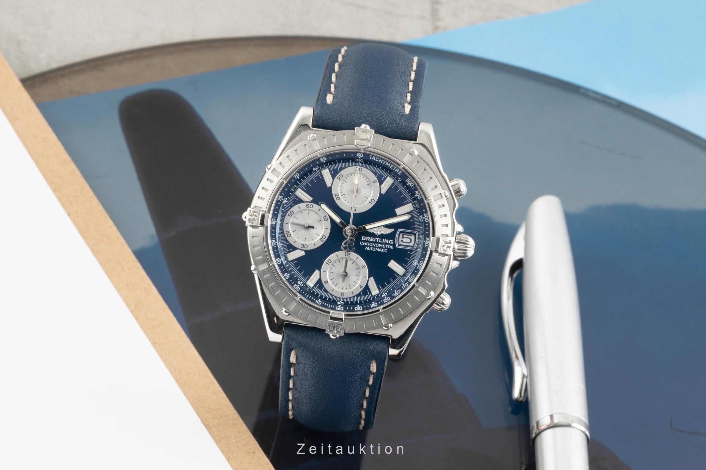 Breitling Chronomat chronographe acier automatique montre pour hommes A13352  [2603132]