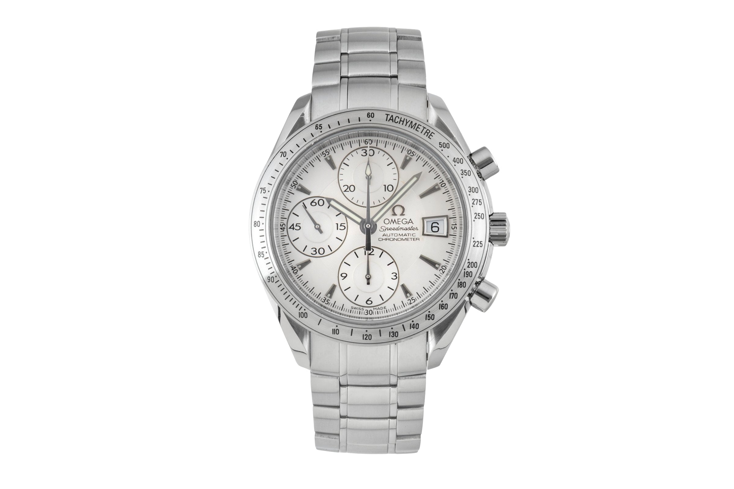Omega Speedmaster chronograph steel automatic men's watch 3211.30.00  [2603135]