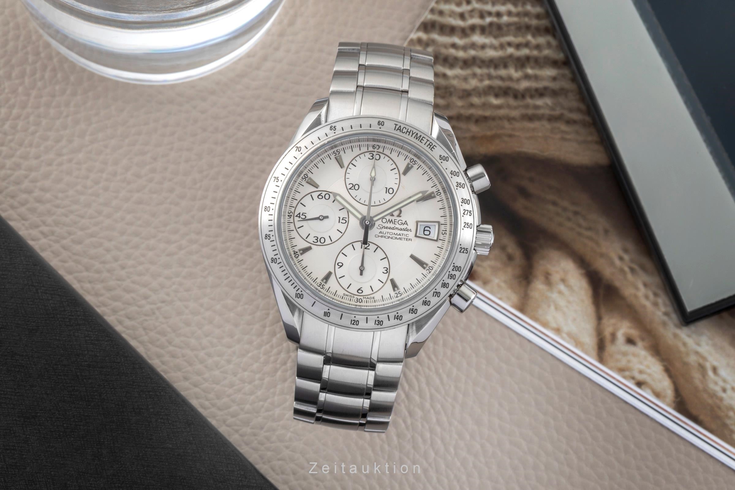 Omega Speedmaster chronograph steel automatic men's watch 3211.30.00  [2603135]