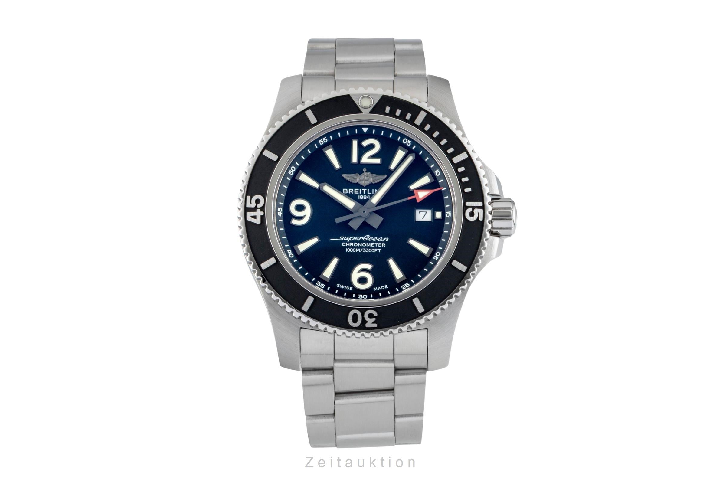 Breitling Superocean steel automatic men's watch A17367D71B1A1  [2603138]