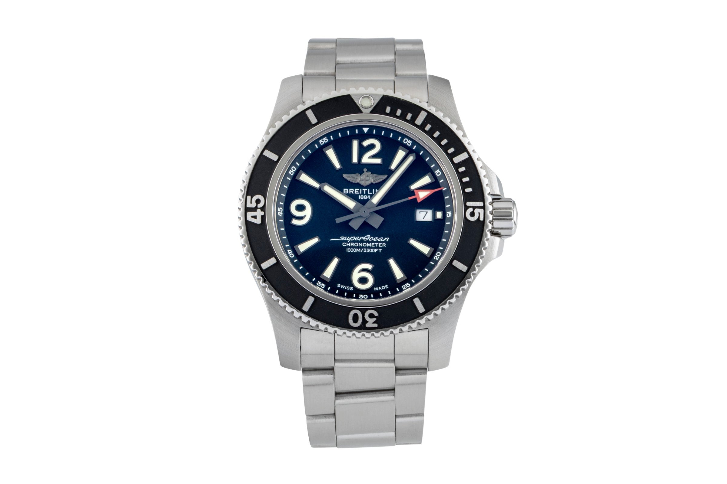 Breitling Superocean steel automatic men's watch A17367D71B1A1  [2603138]