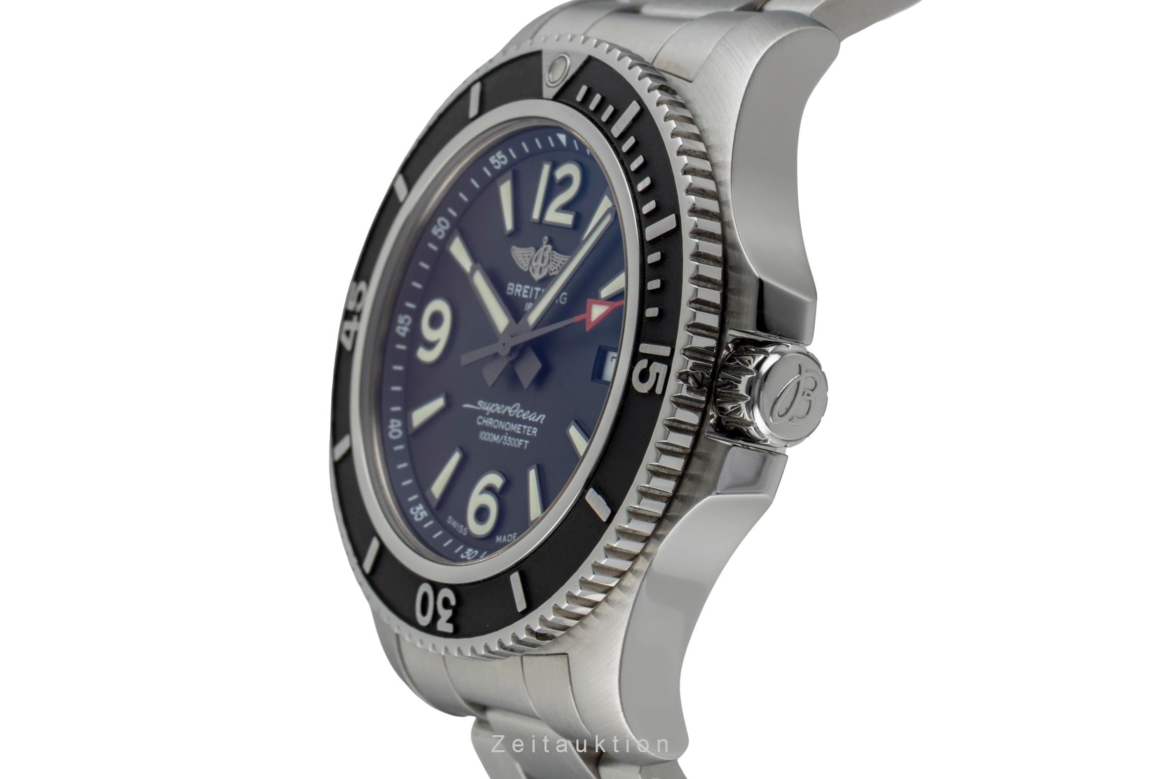 Breitling Superocean steel automatic men's watch A17367D71B1A1  [2603138]