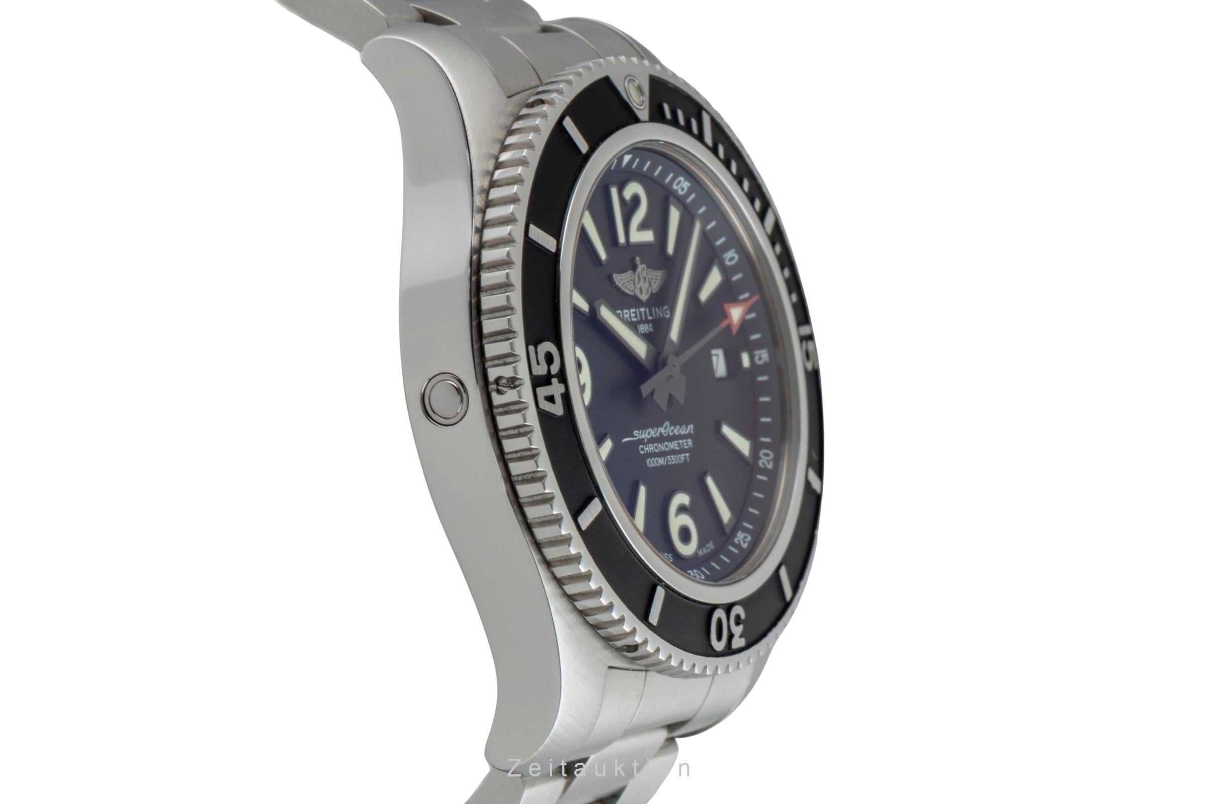 Breitling Superocean steel automatic men's watch A17367D71B1A1  [2603138]