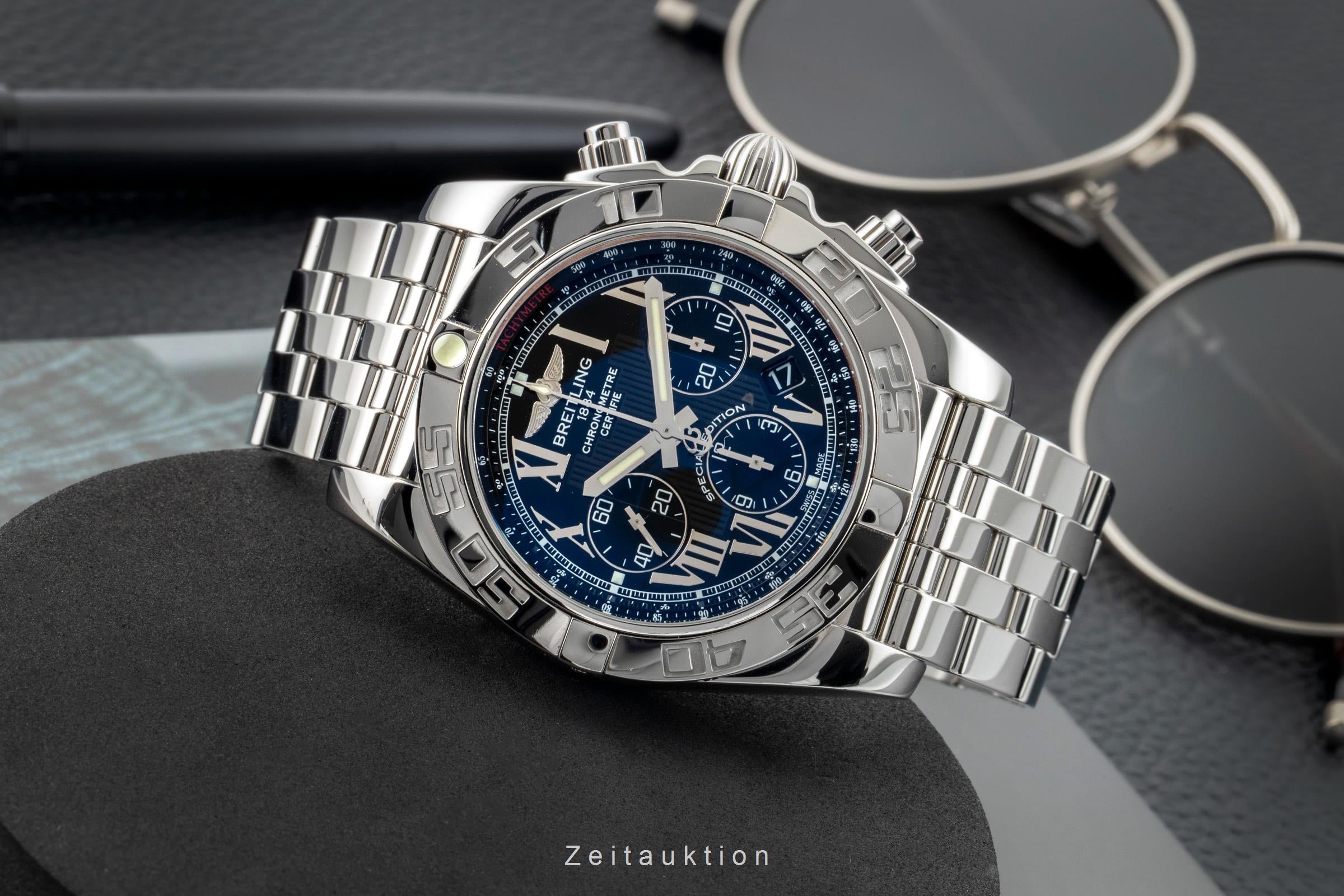 Breitling Chronomat 44 cronografo acciaio automatismo orologio da uomo AB011012/BD89  [2603140]