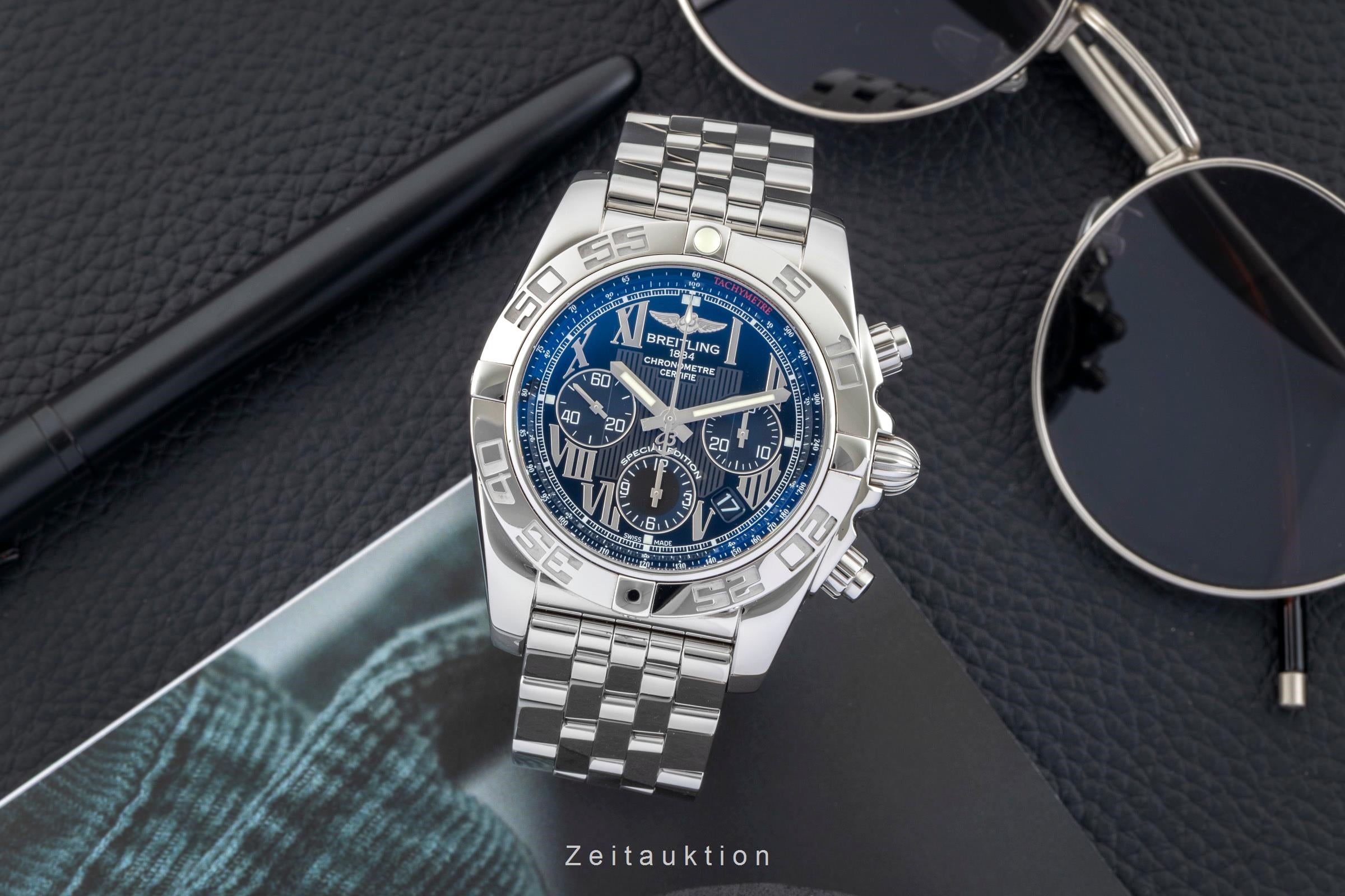 Breitling Chronomat 44 cronografo acciaio automatismo orologio da uomo AB011012/BD89  [2603140]